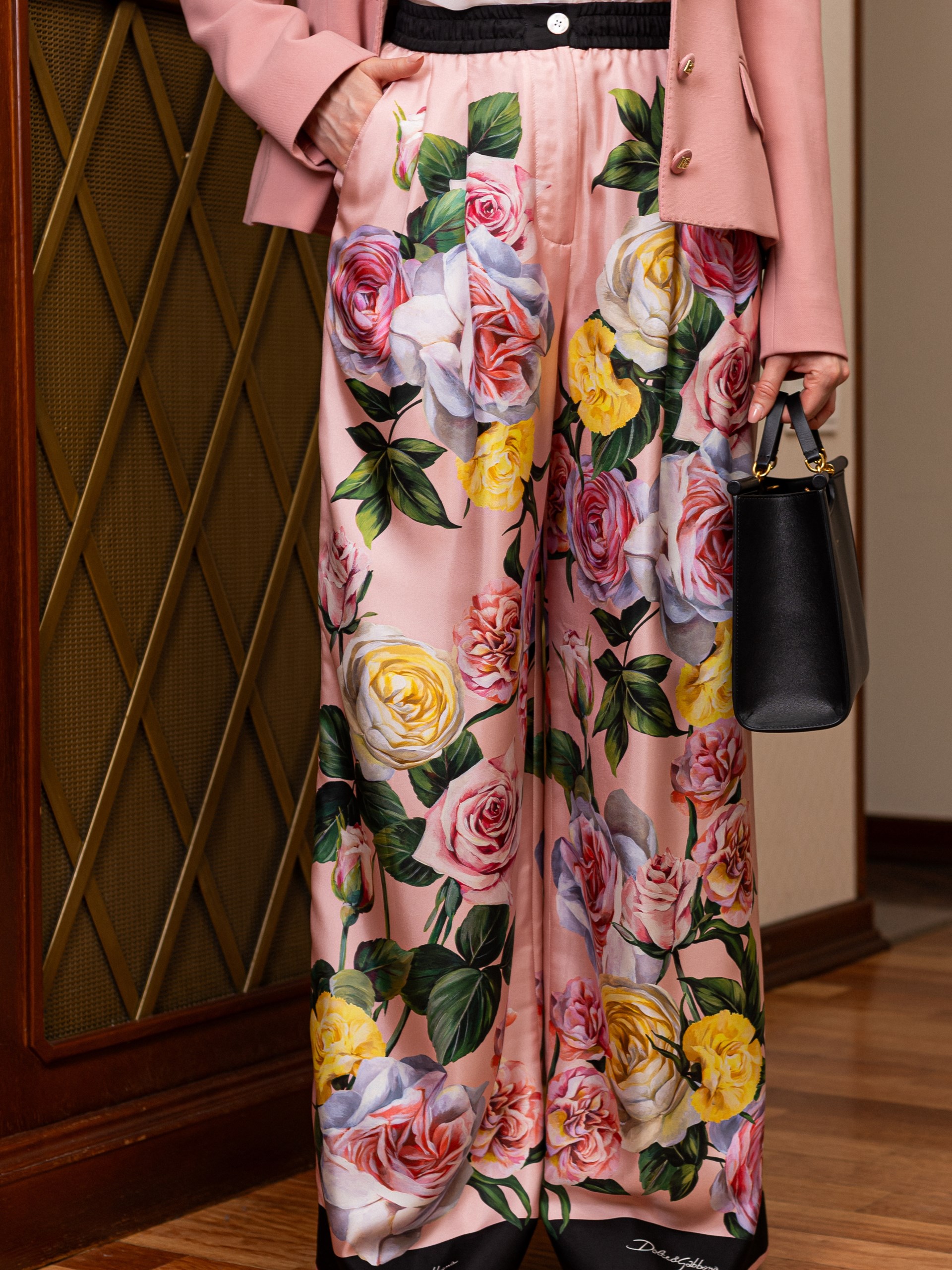 Dolce&Gabbana Floral Printed Pants
