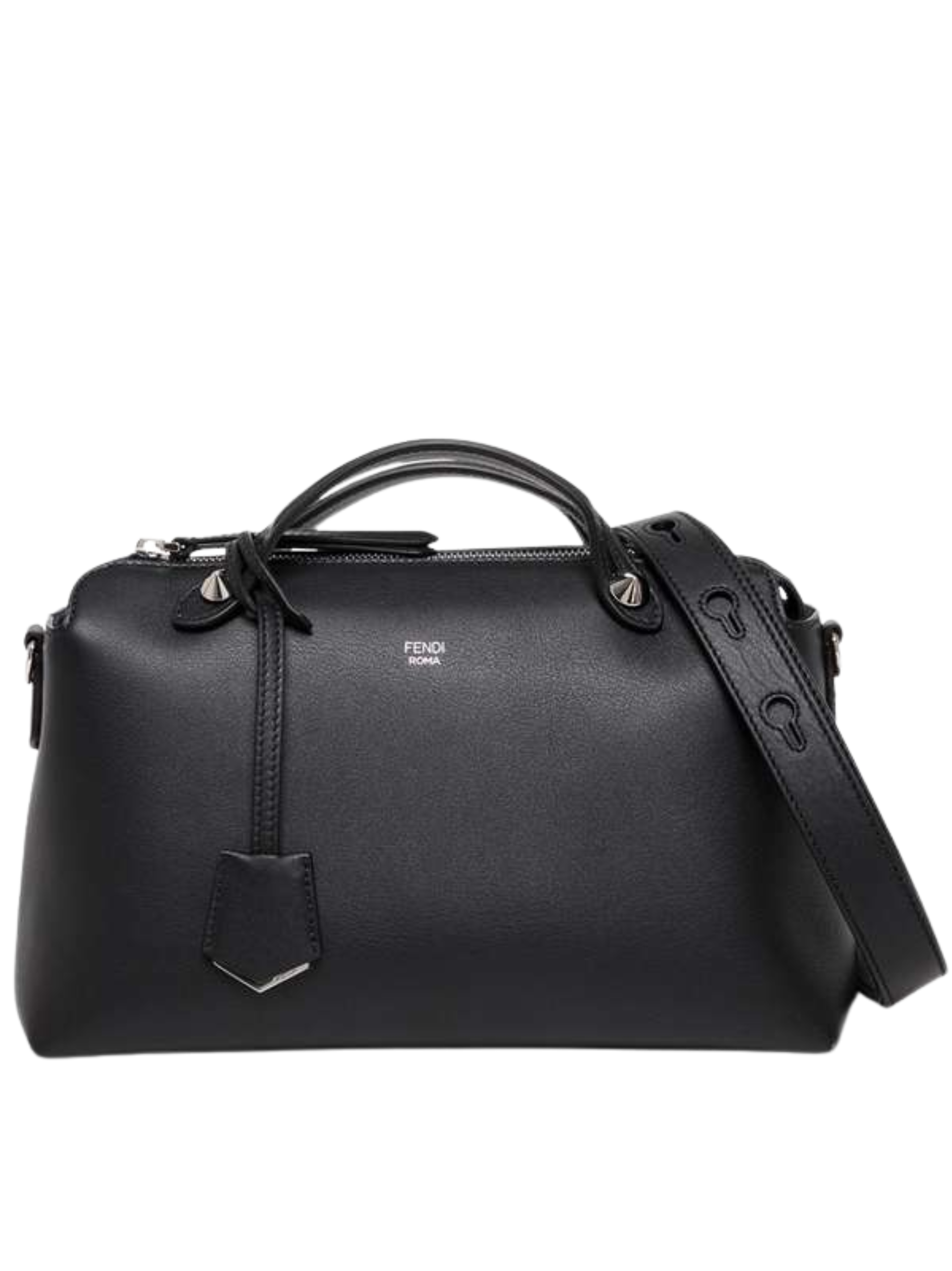 Fendi By the Way black smooth leather bag