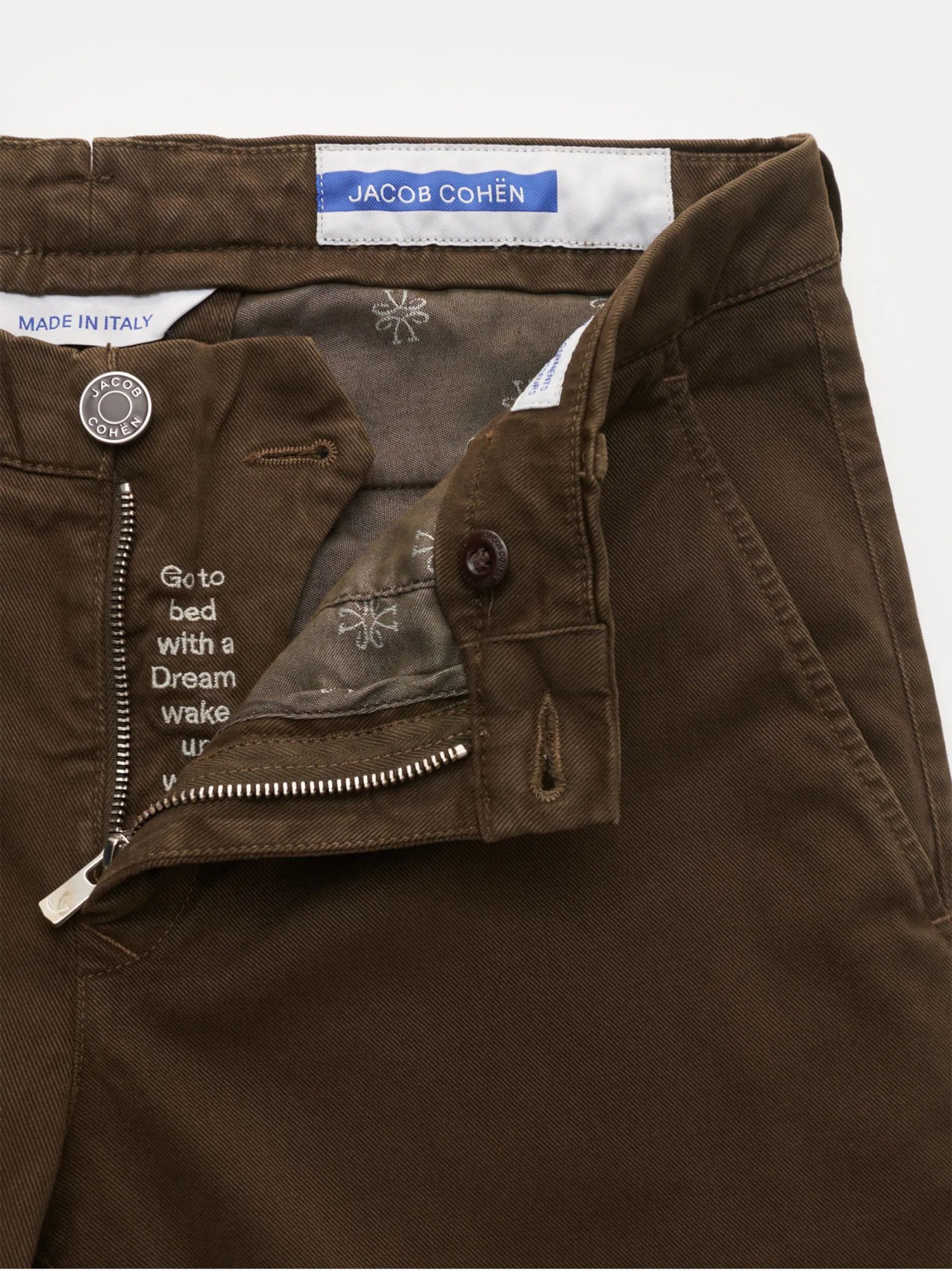 Jacob Cohën Bobby slim fit dark brown jeans