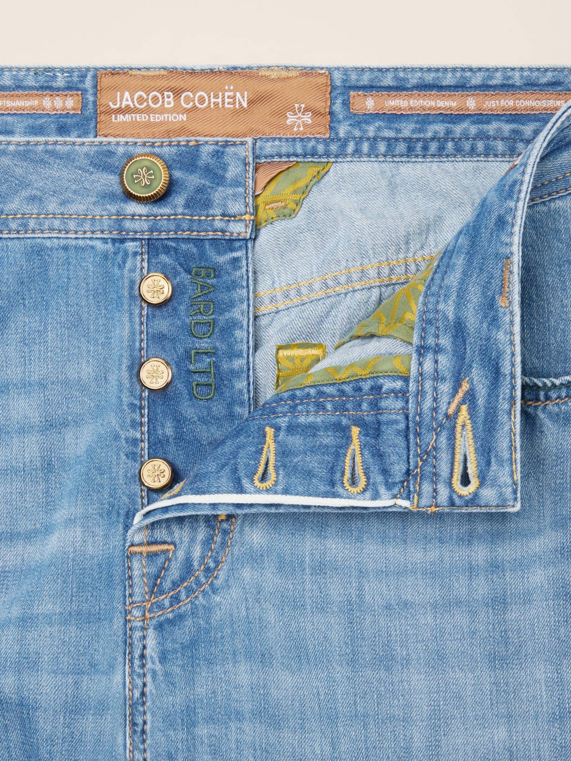 Jacob Cohën Bard slim-fit blue jeans for men