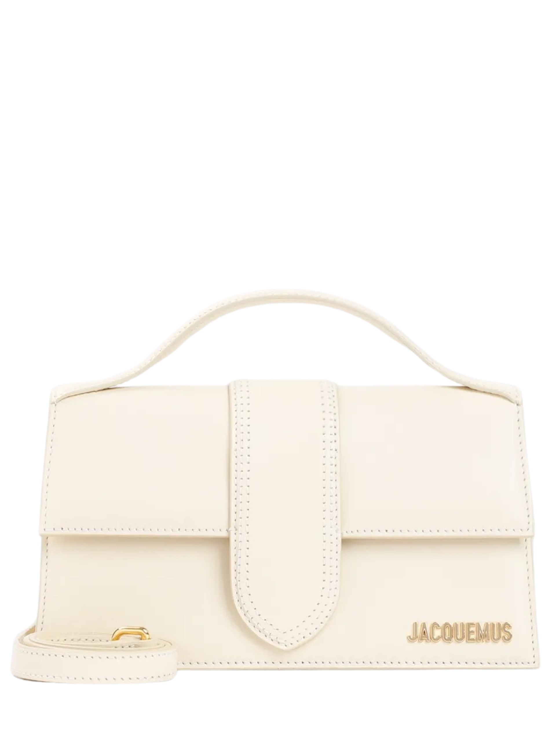 Сумка Jacquemus Bambino кольору айворі зі шкіри