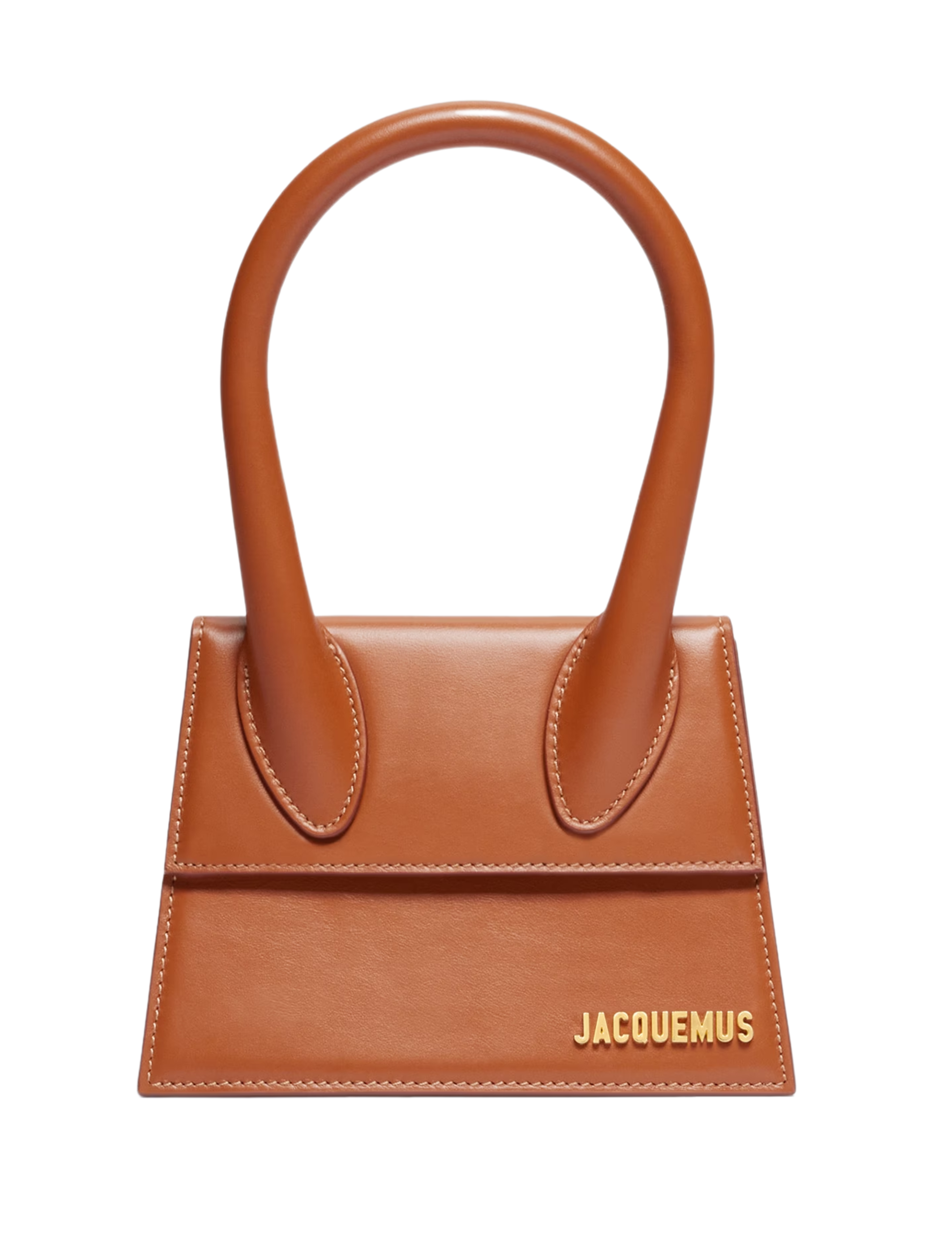 Коричнева сумка Jacquemus Chiquito medium зі шкіри