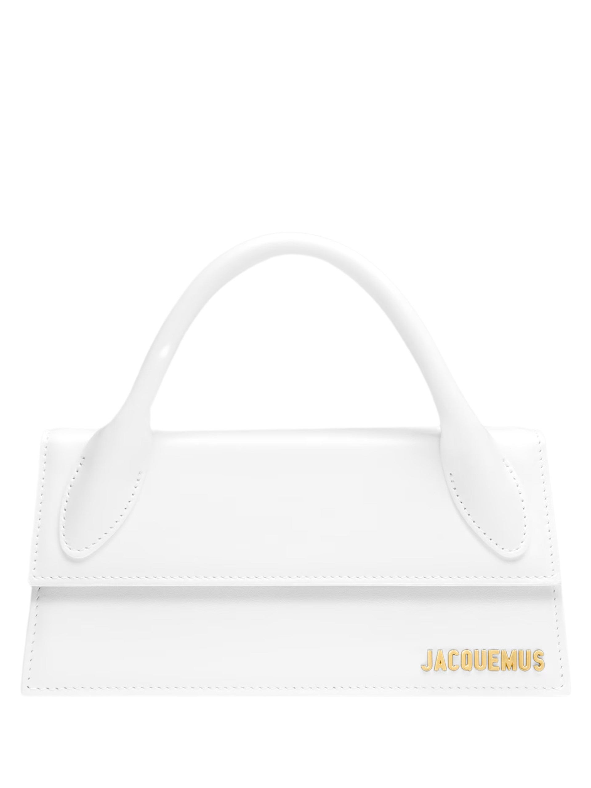 Біла сумка Jacquemus Chiquito зі шкіри