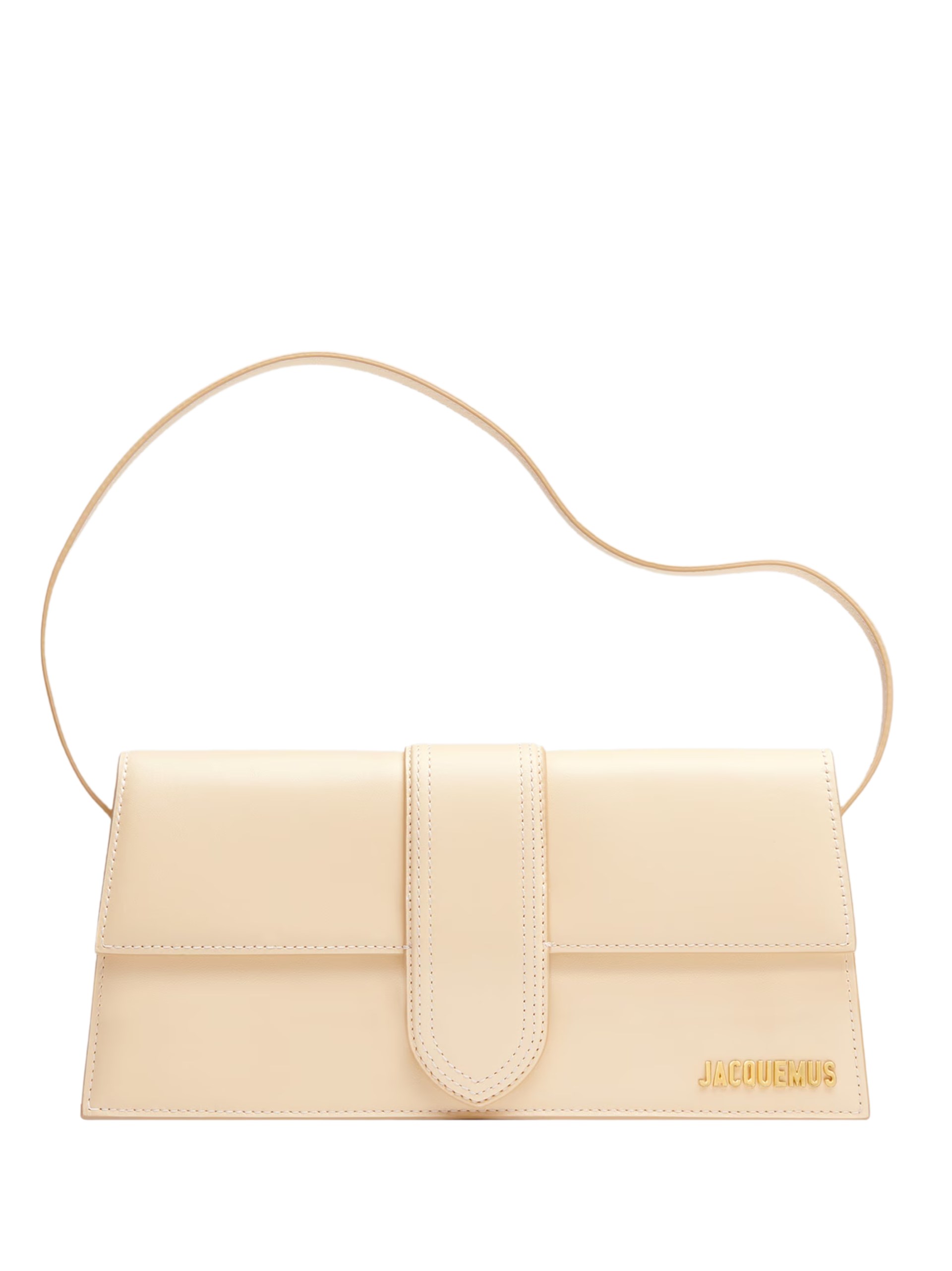 Бежева сумка Jacquemus Chiquito зі шкіри