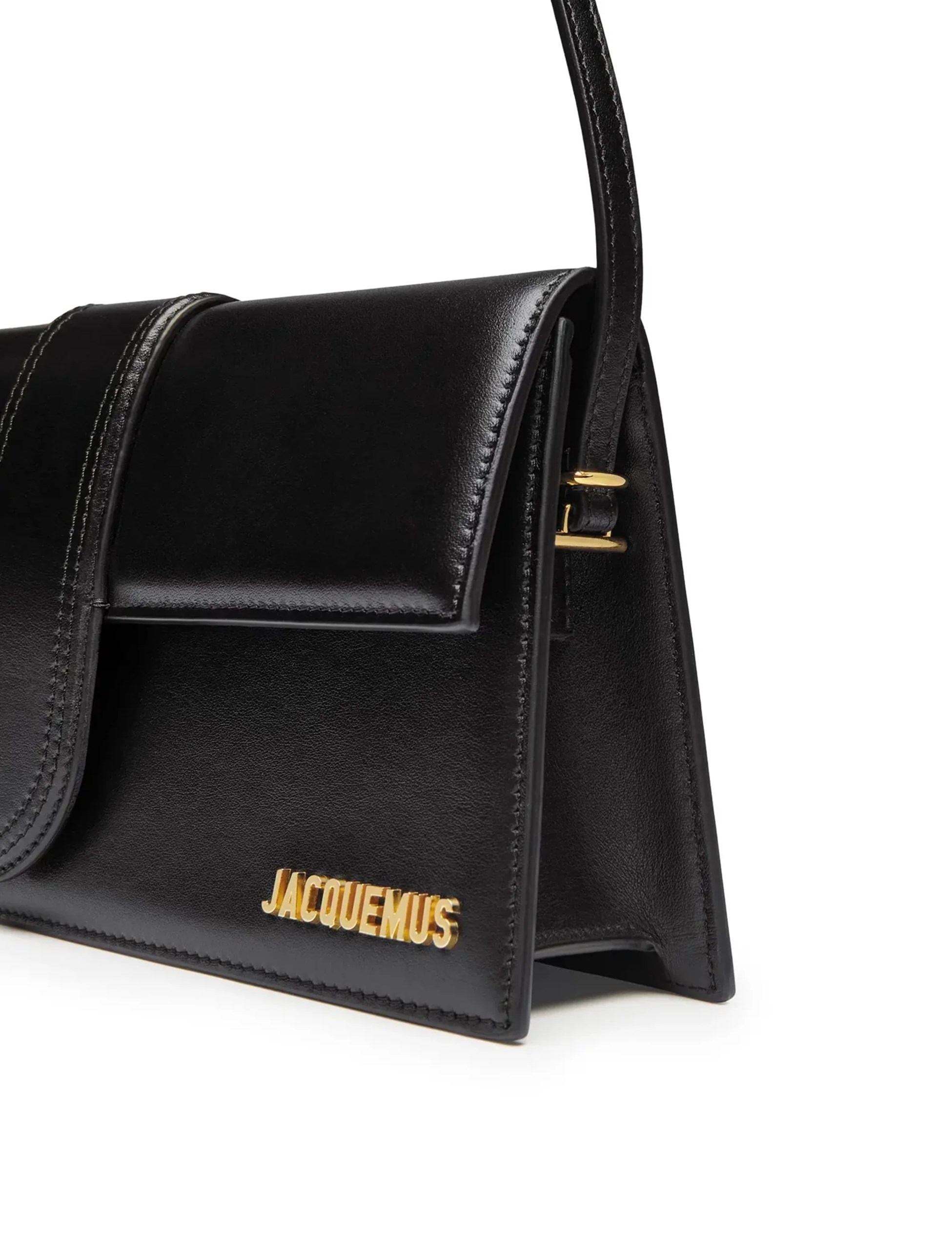 Чорна сумка Jacquemus Chiquito зі шкіри