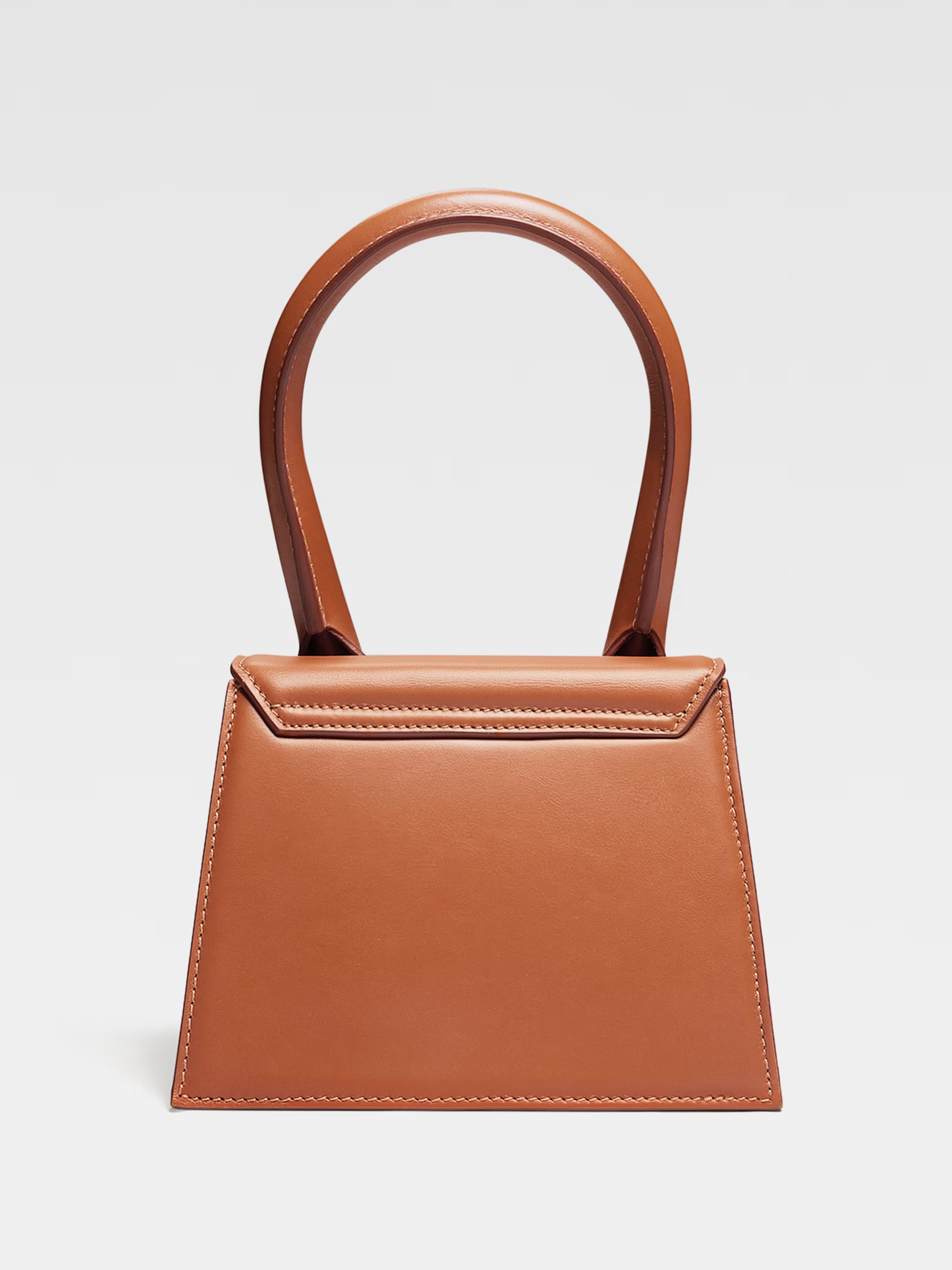 Коричнева сумка Jacquemus Chiquito medium зі шкіри