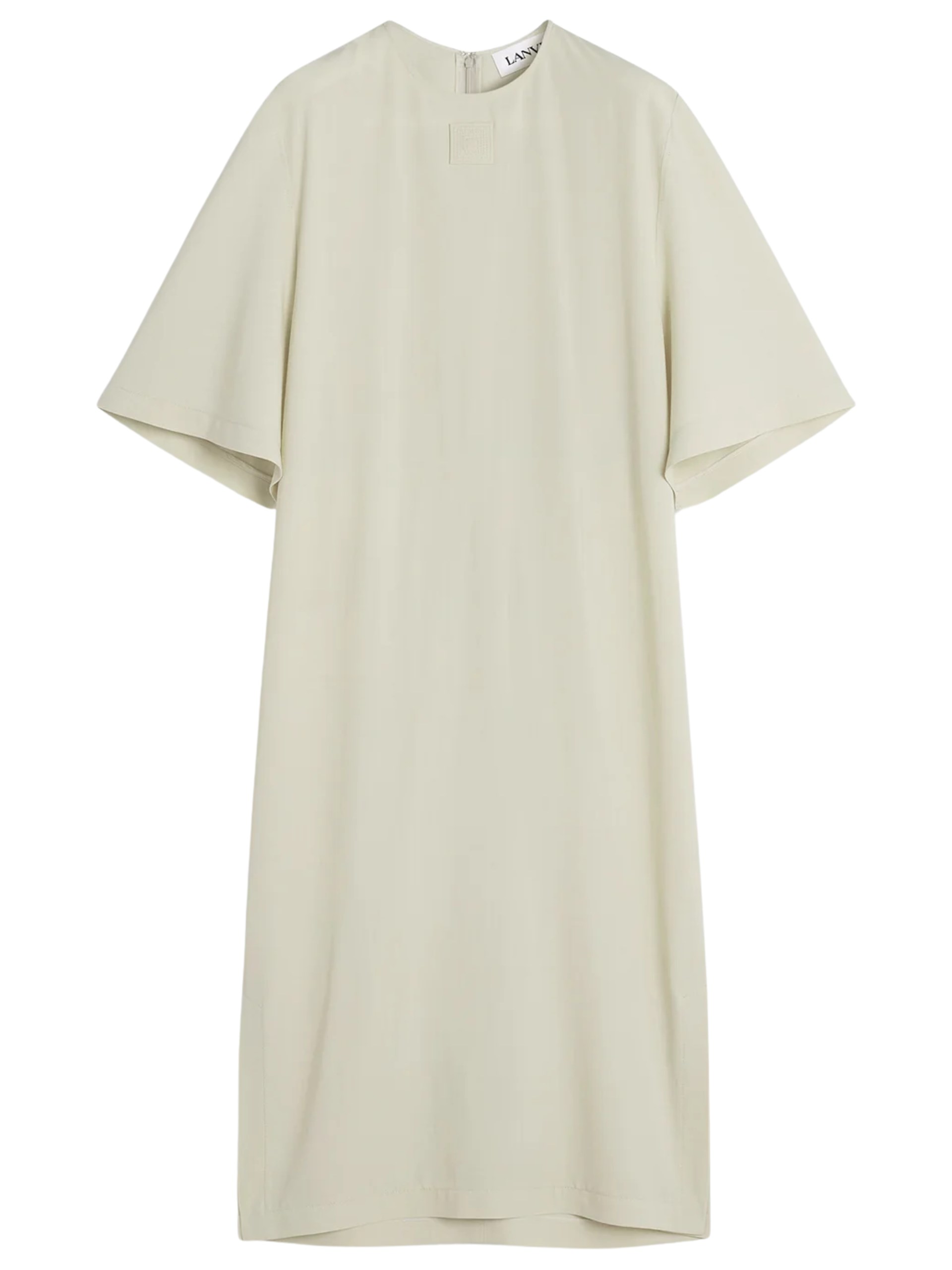 Lanvin light beige wool dress
