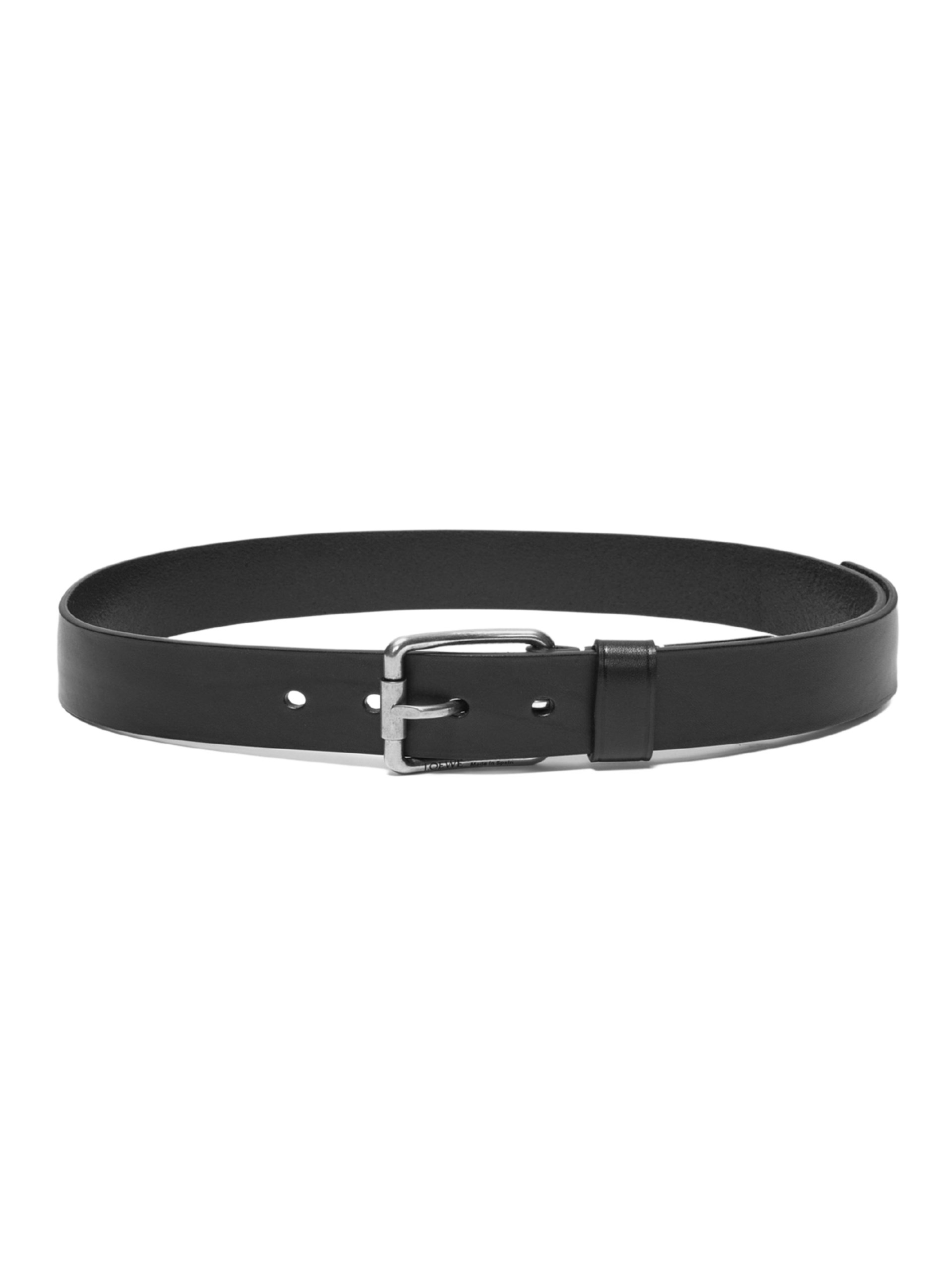 Men's black Loewe leather belt