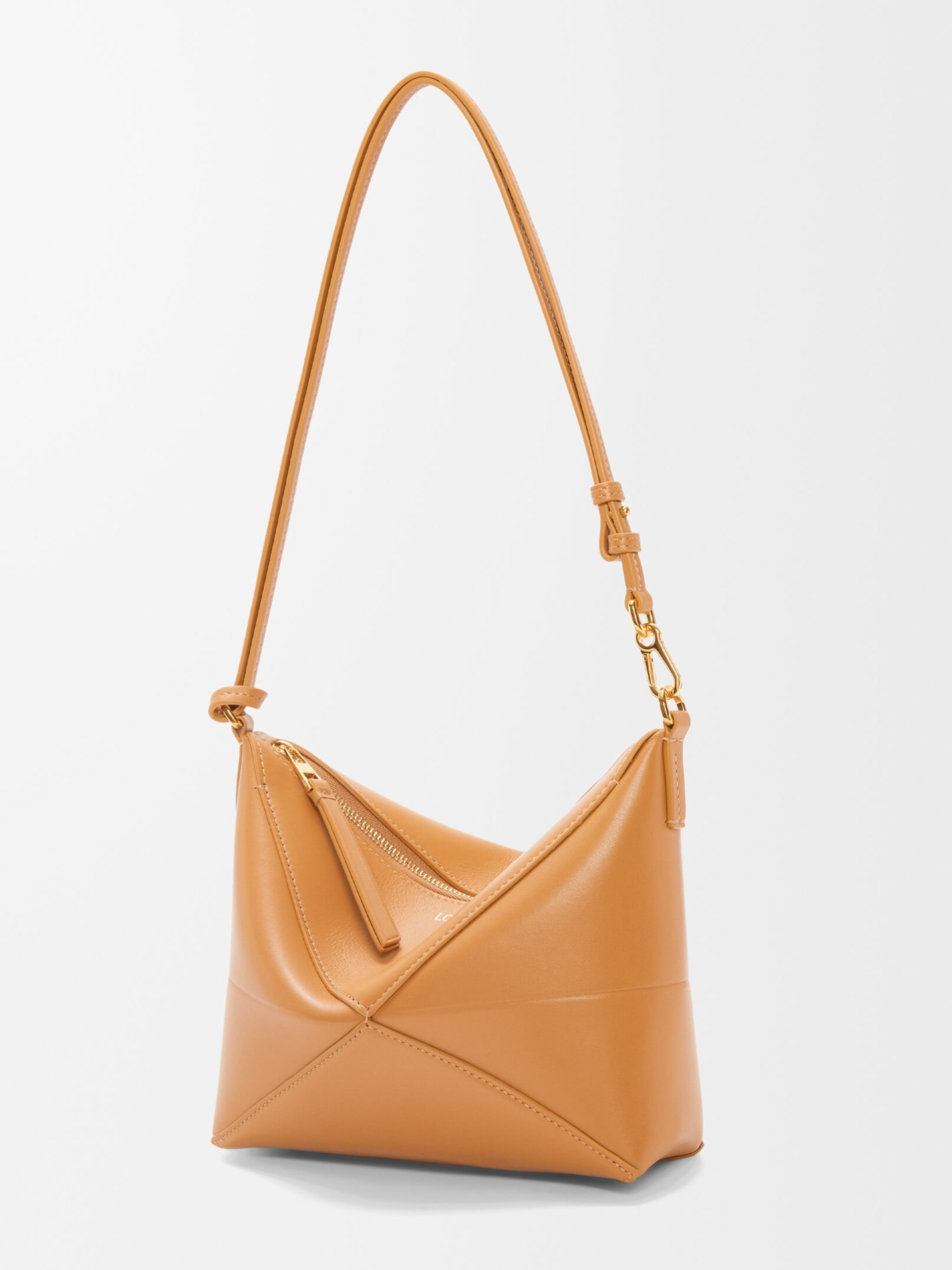 Loewe Puzzle Fold bag in caramel color