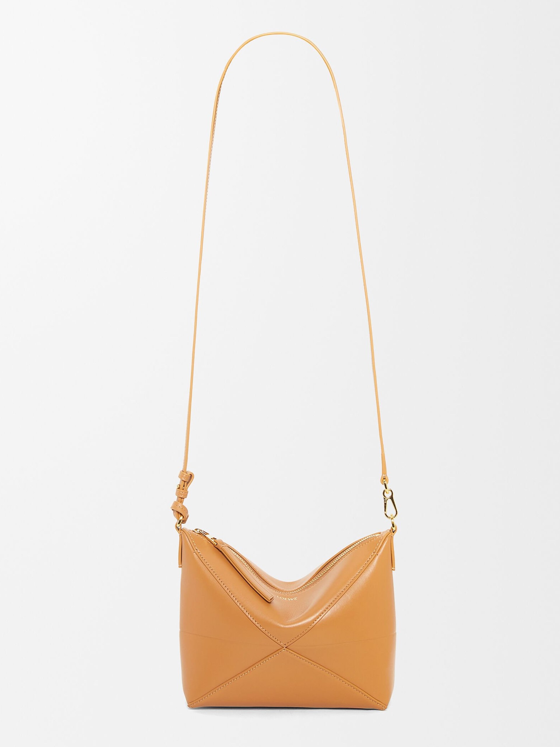 Loewe Puzzle Fold bag in caramel color