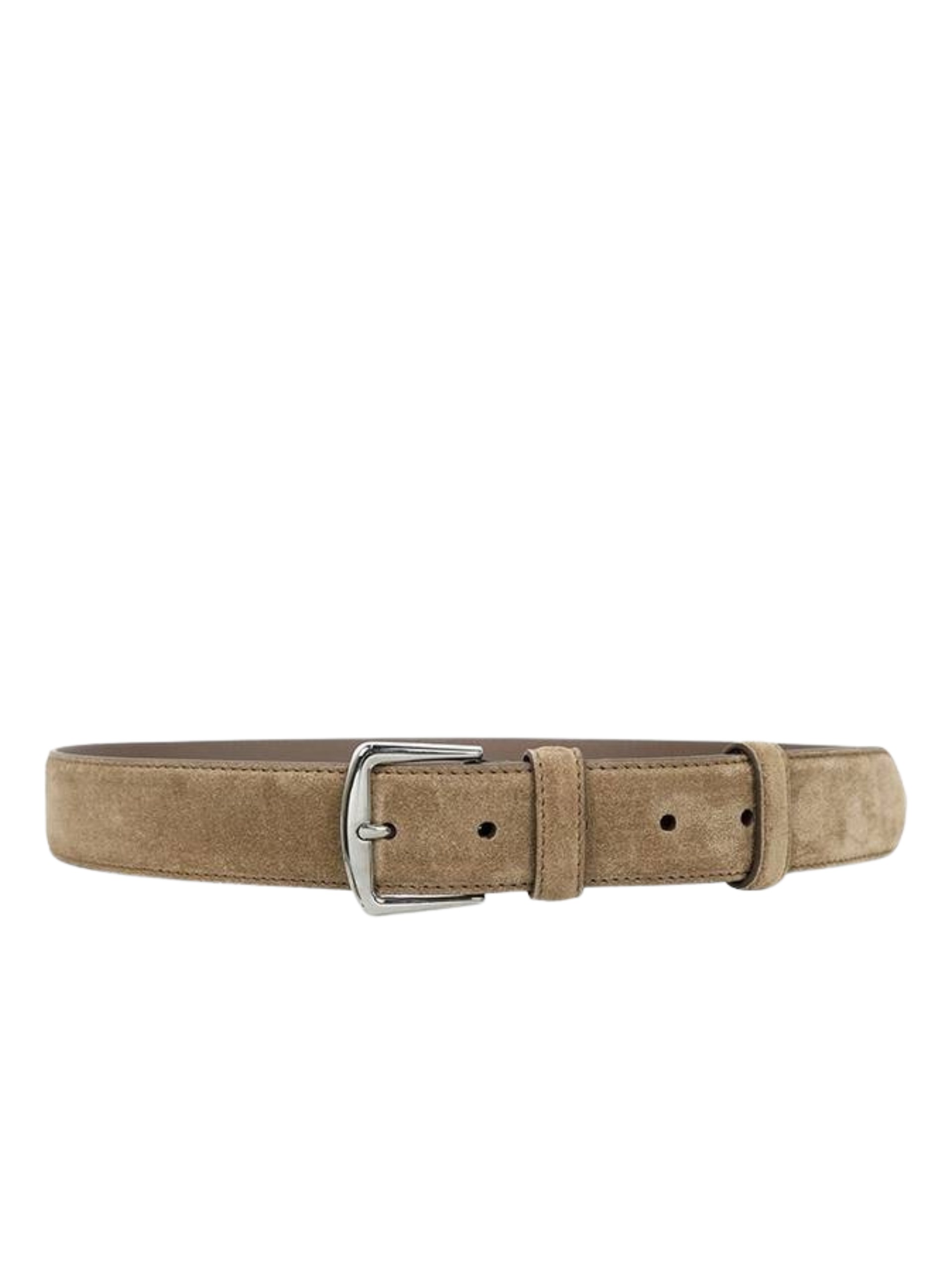 Loro Piana Alvasel Men's Light Beige Belt