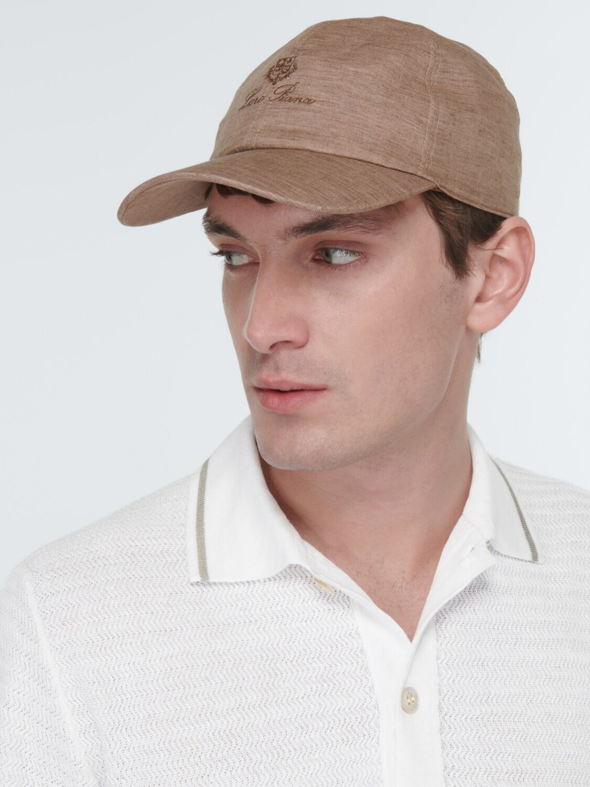 Men's Loro Piana linen cap