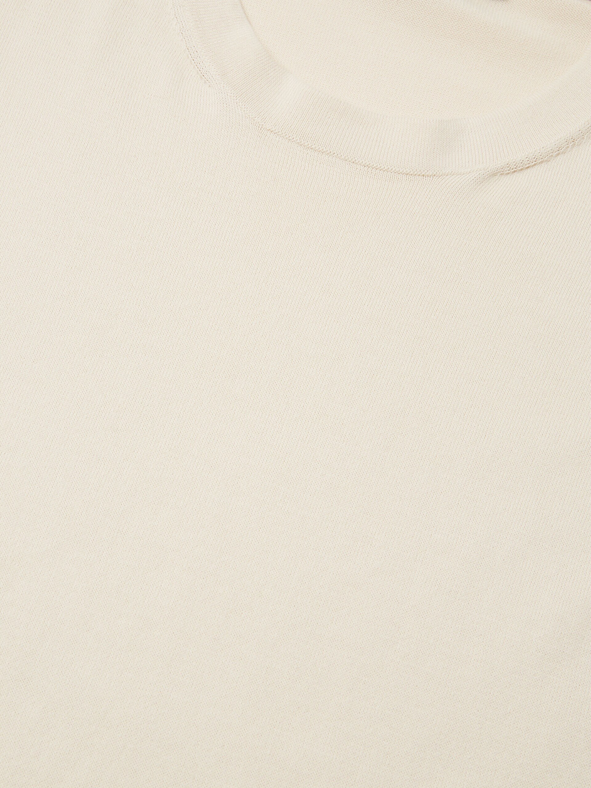 Men's ivory Loro Piana cotton t-shirt