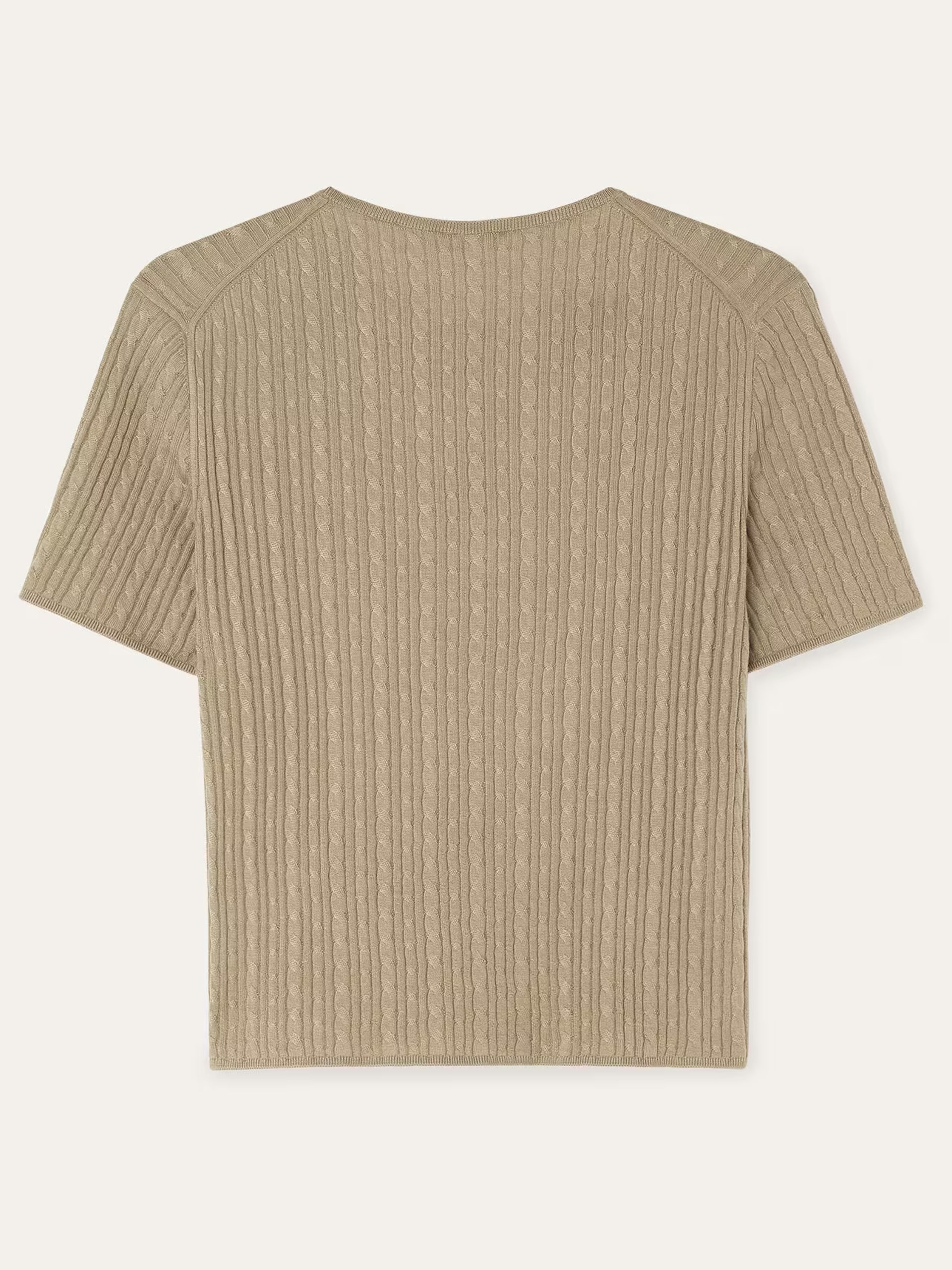 Loro Piana Rimella green knitted T-shirt