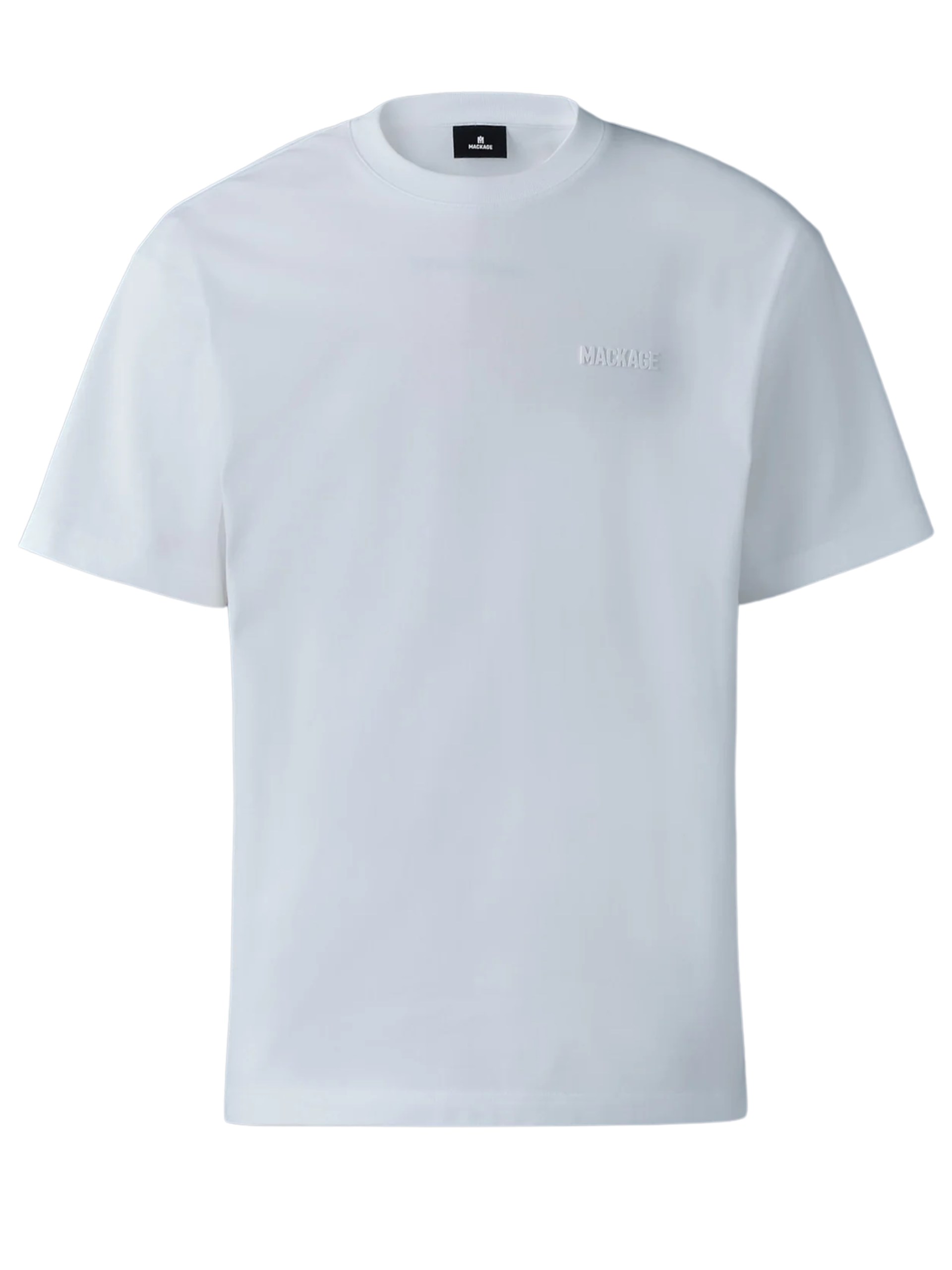 Mackage TEE-R white unisex cotton t-shirt