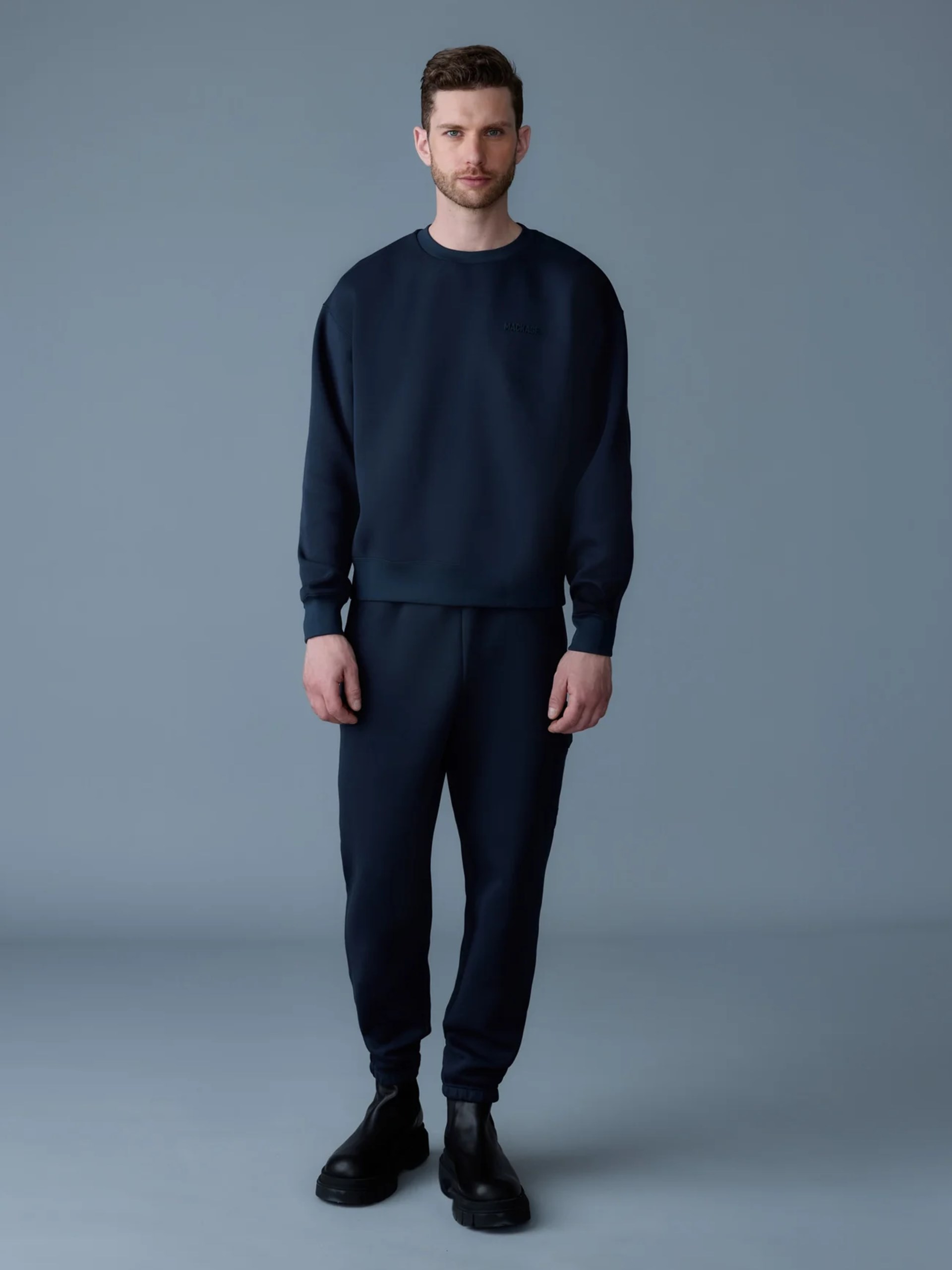 Mackage Marvin-R Men's Navy Blue Cargo Pants
