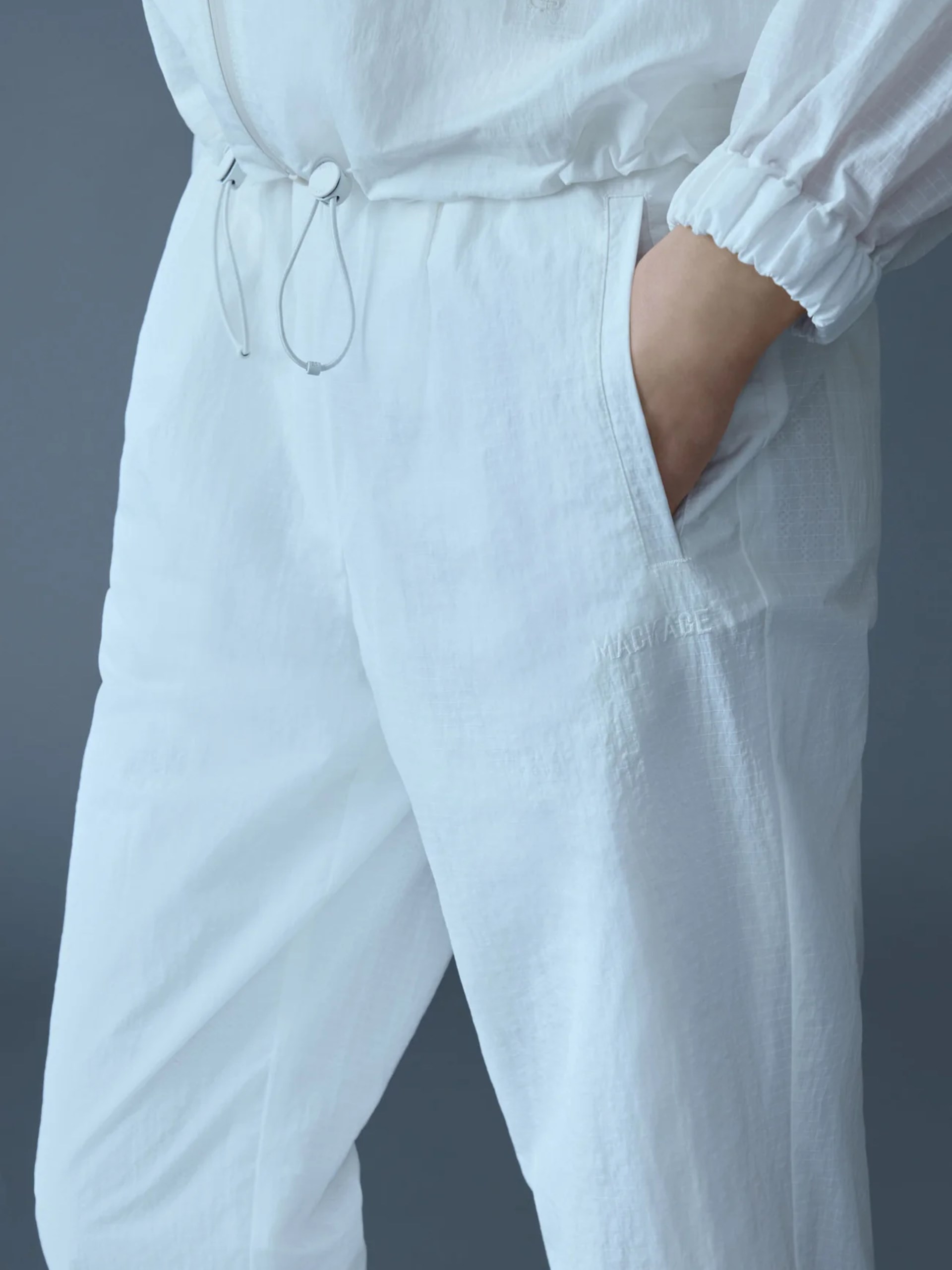 Mackage VICKY white joggers