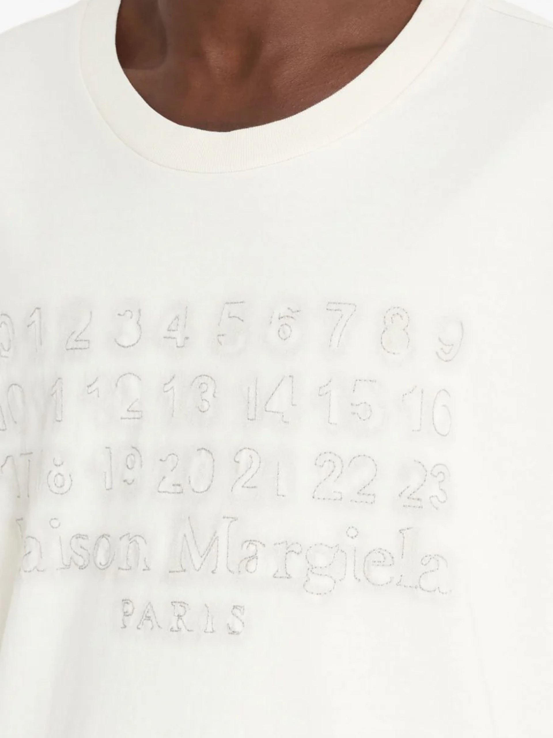 Maison Margiela Embroidered Logo T-shirt