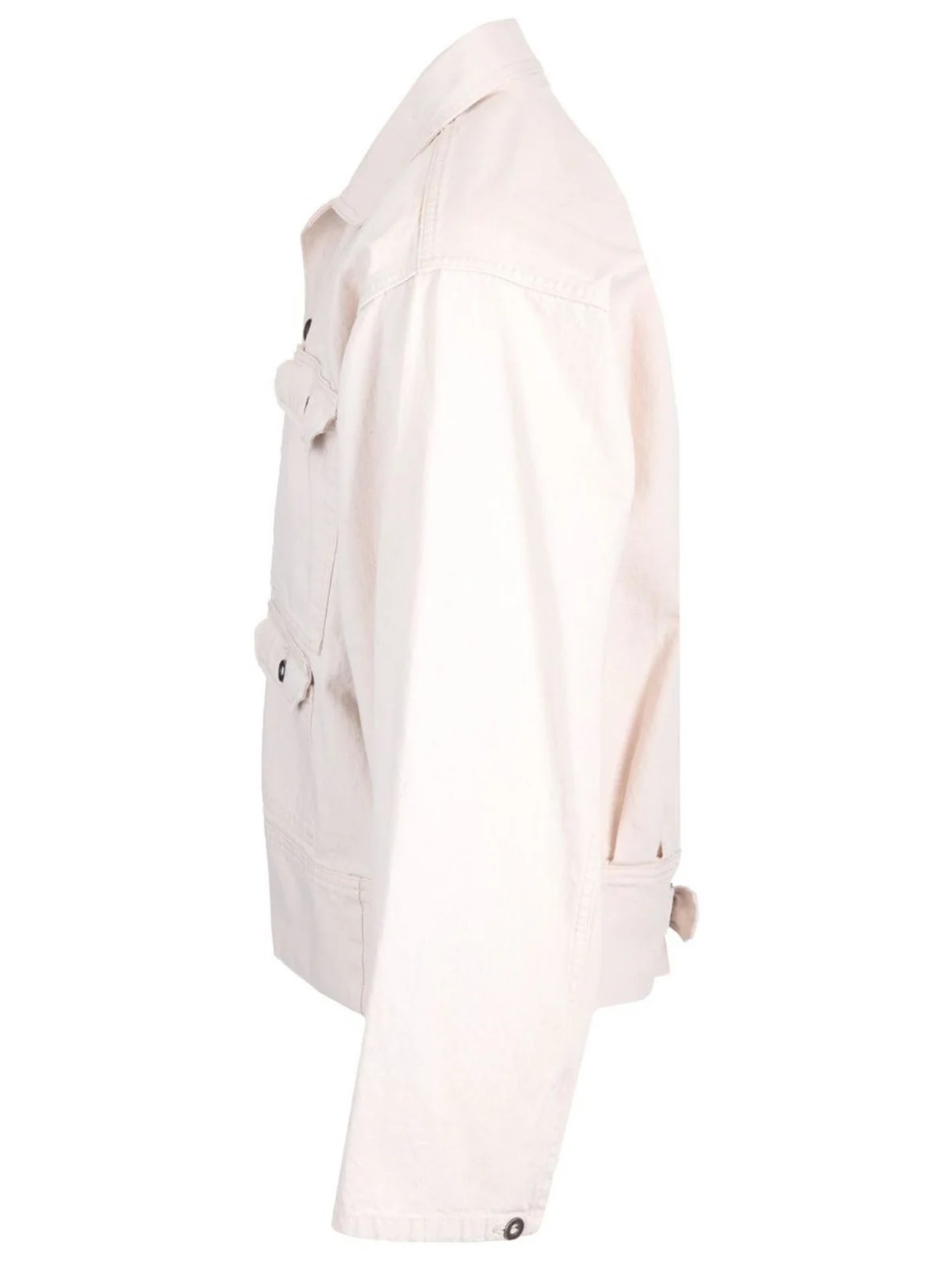 Maison Margiela ivory button-up denim jacket