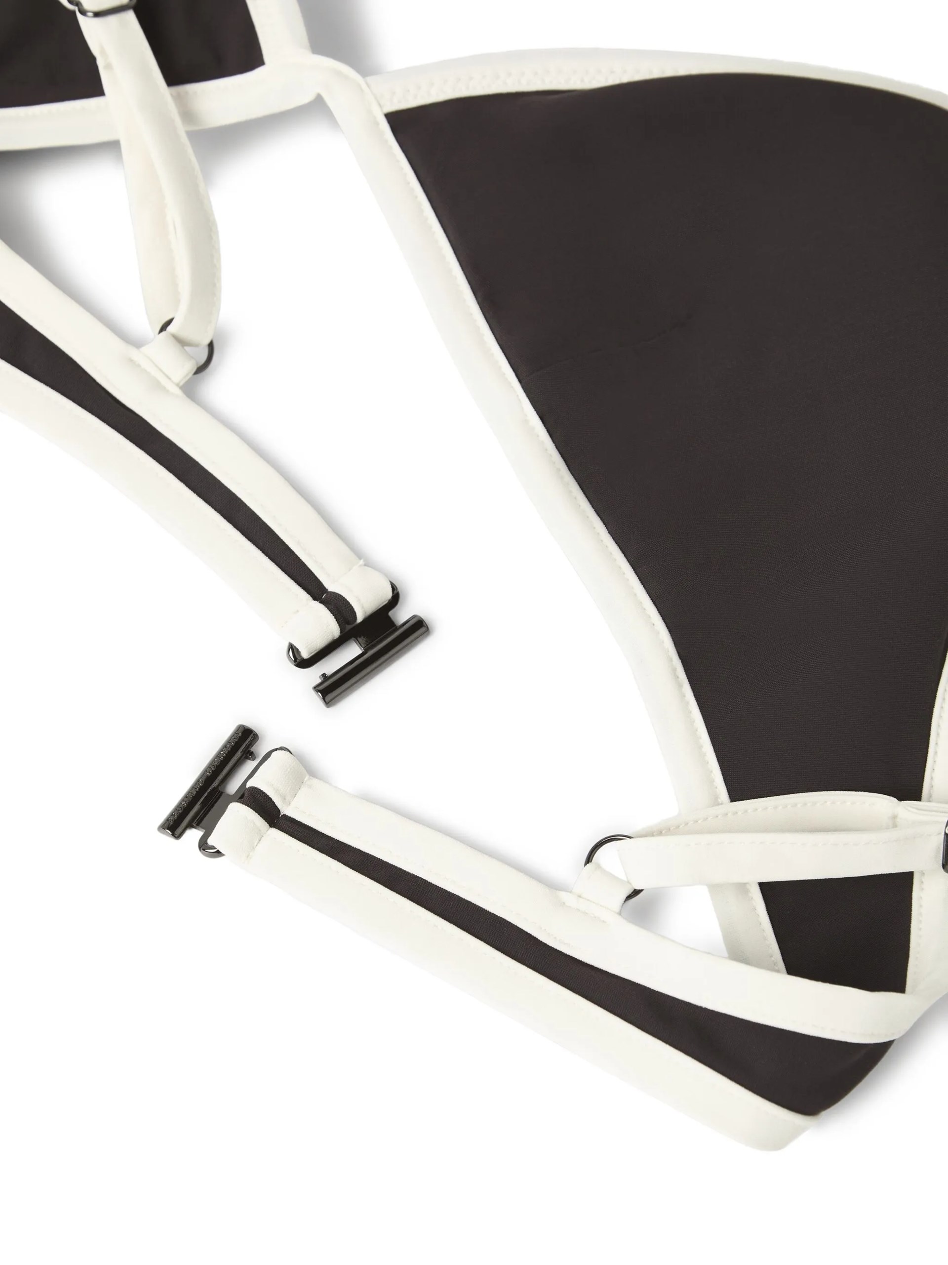 Brunello Cucinelli Monili brown swimsuit top