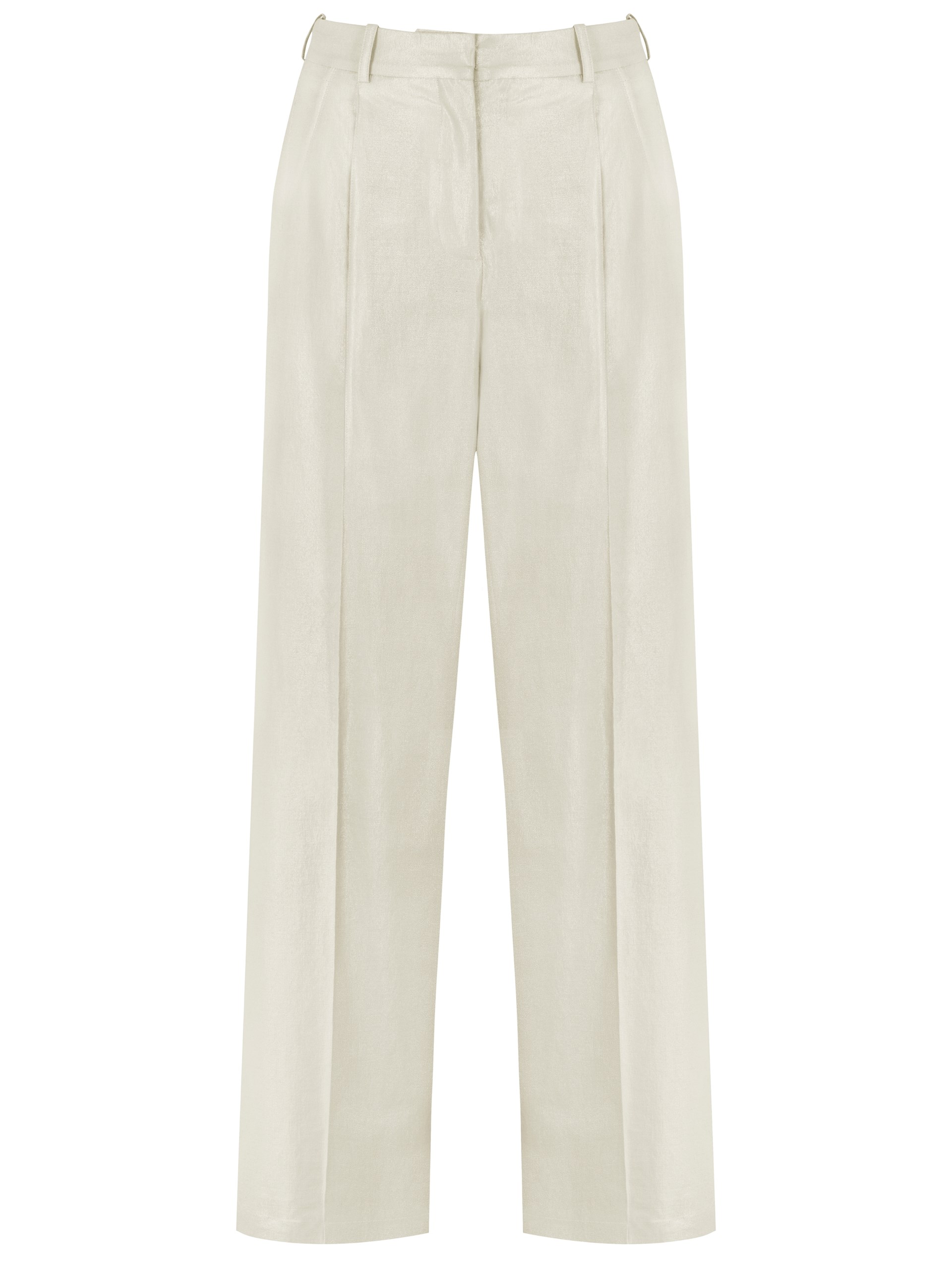 Park Avenue Atelier Light Gold Straight-Length Pants