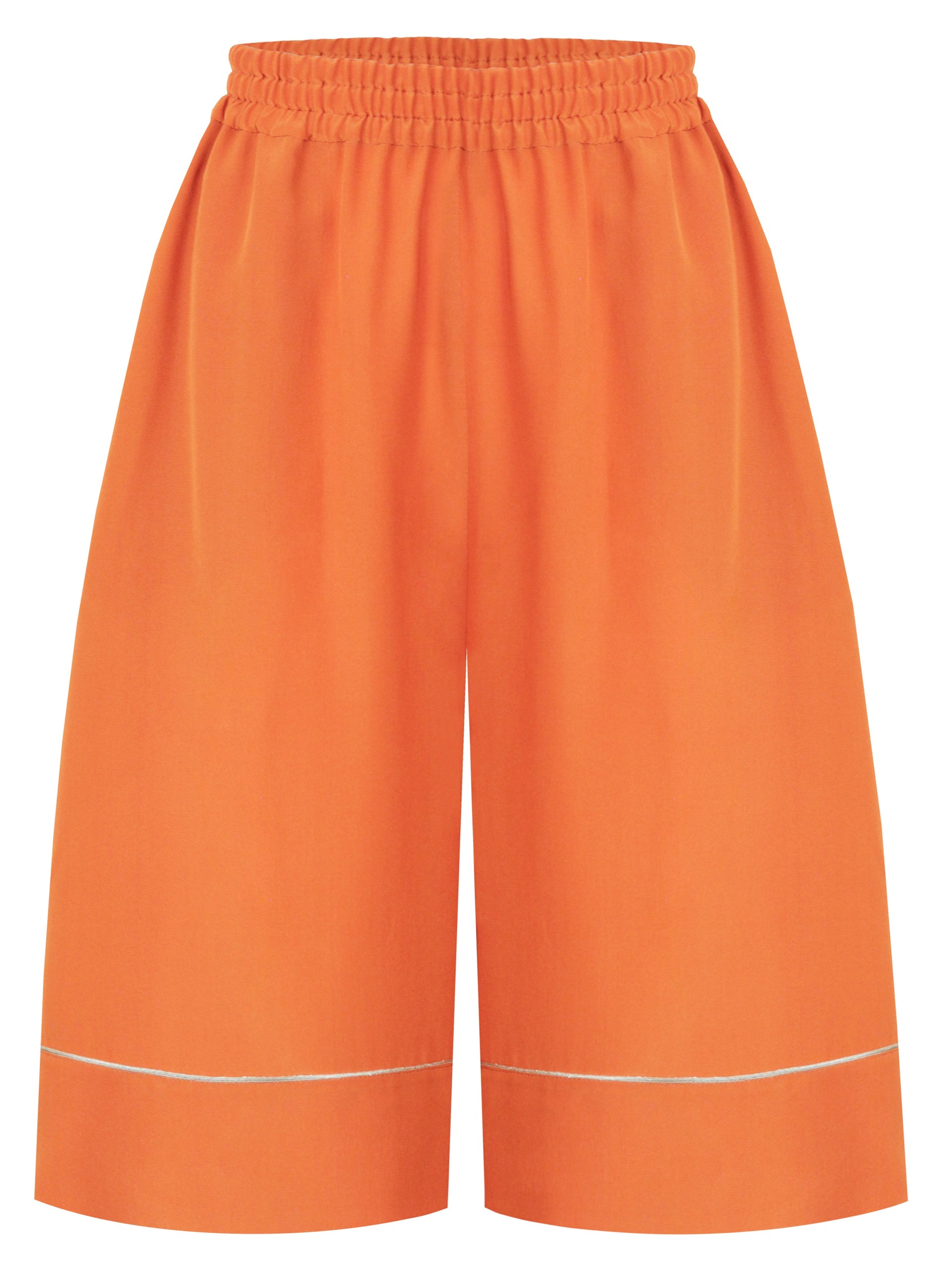 Park Avenue Atelier Orange Bermuda Shorts