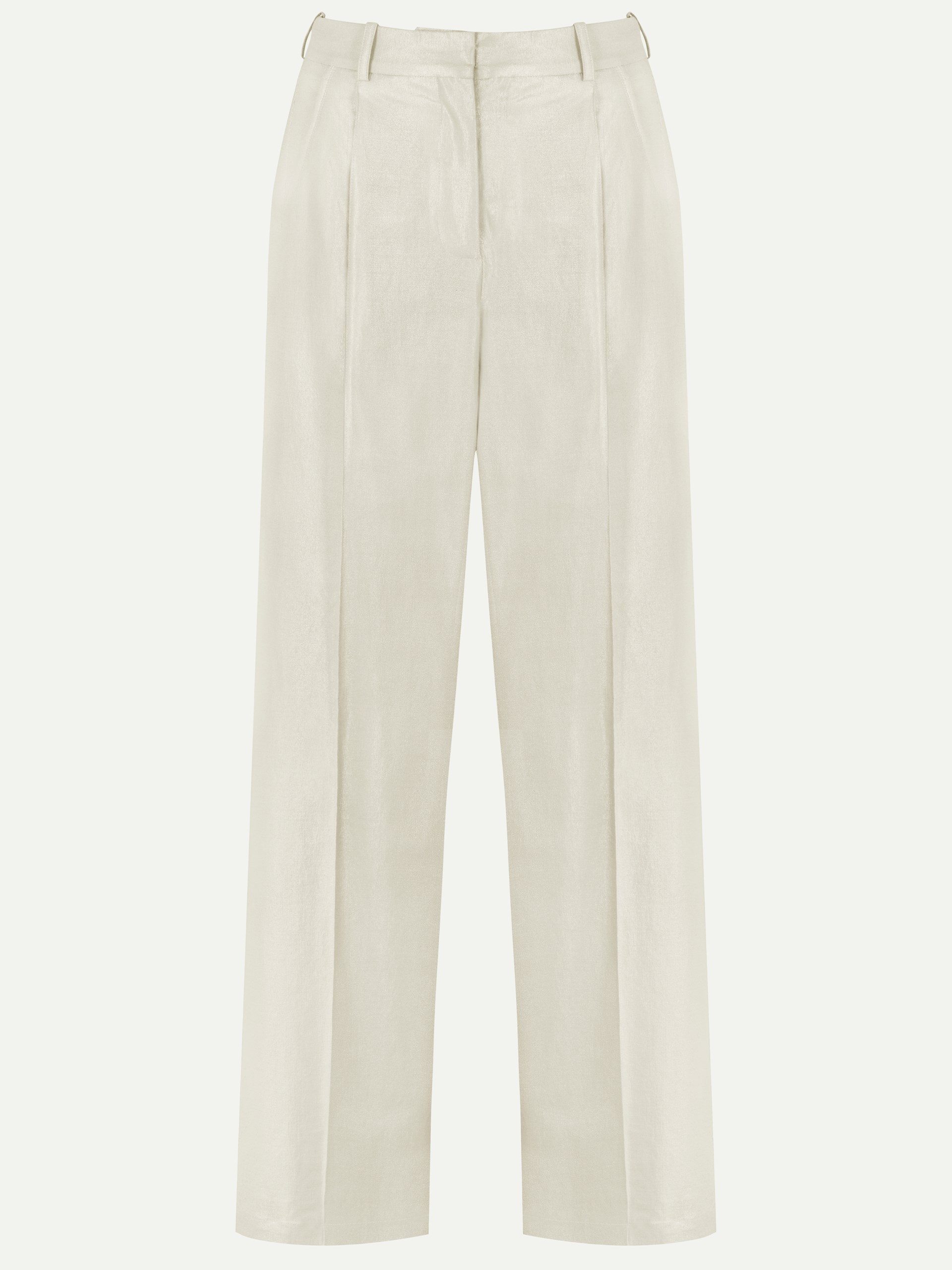 Park Avenue Atelier Light Gold Straight-Length Pants