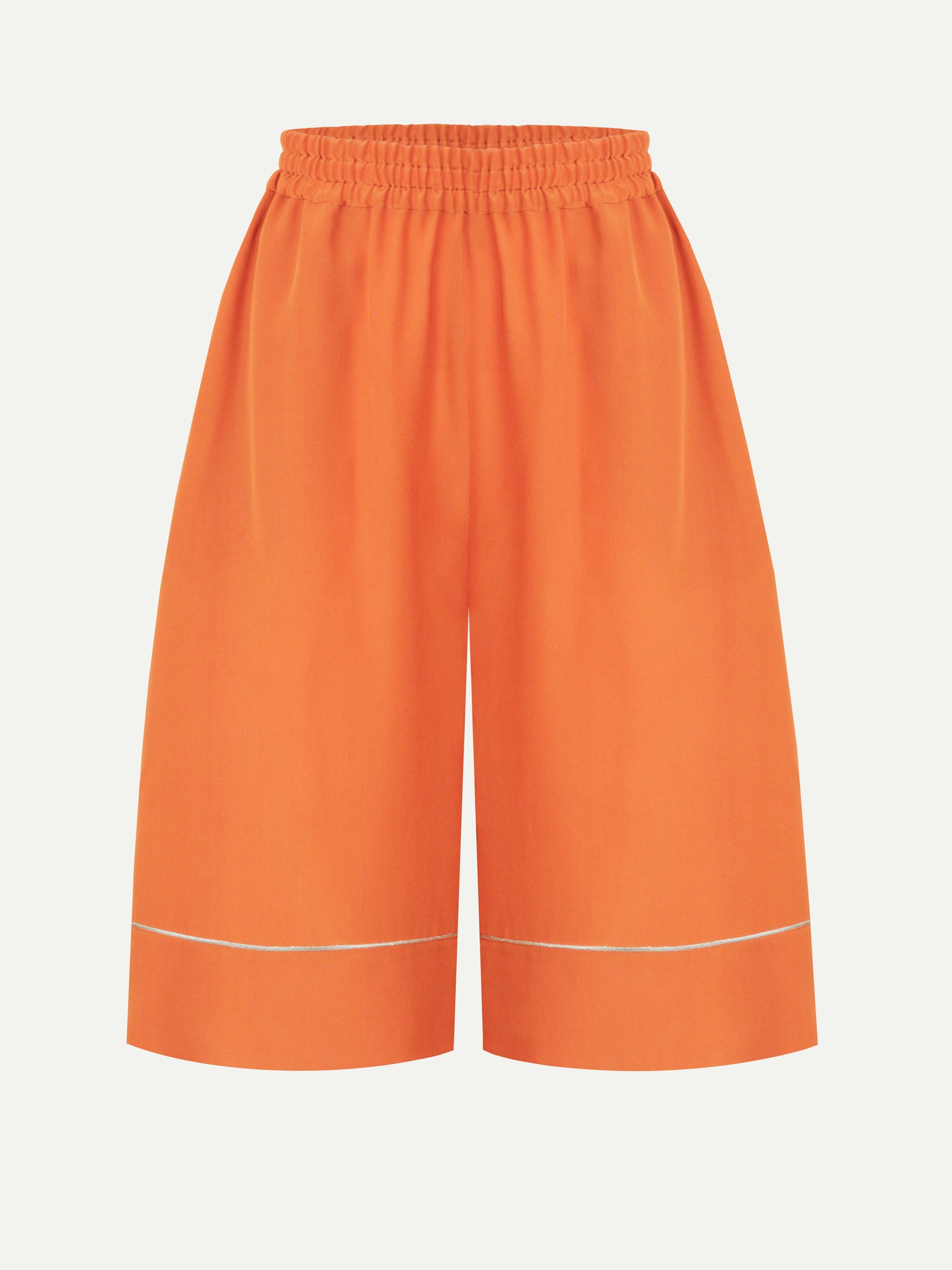 Park Avenue Atelier Orange Bermuda Shorts
