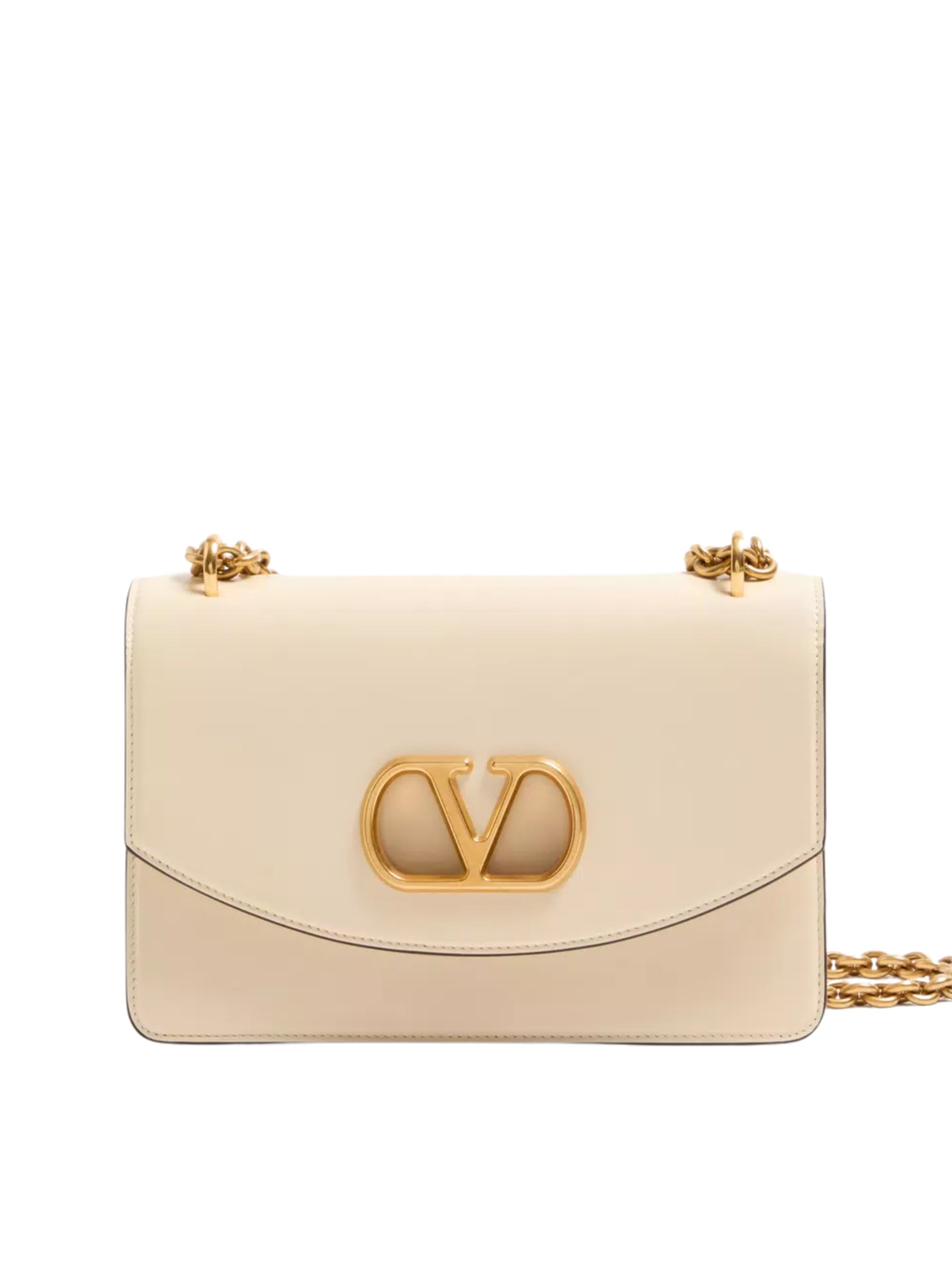 Ivory Valentino Garavani Vain bag with gold hardware