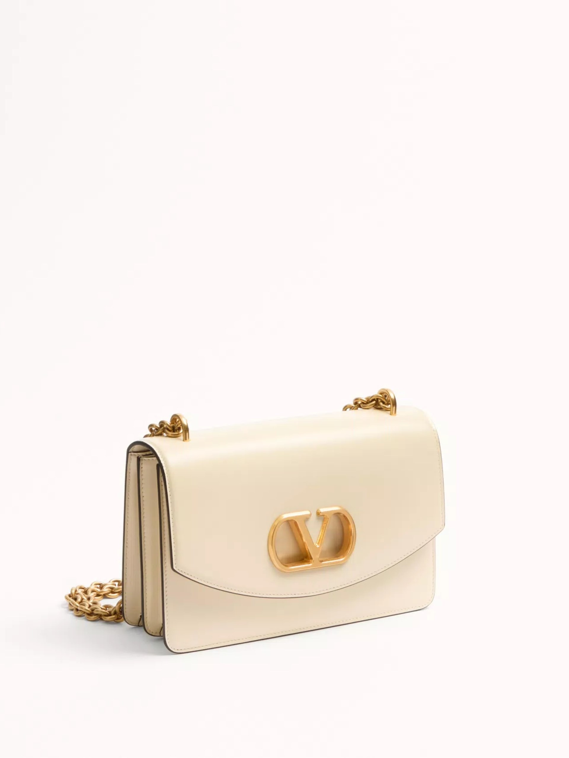 Ivory Valentino Garavani Vain bag with gold hardware