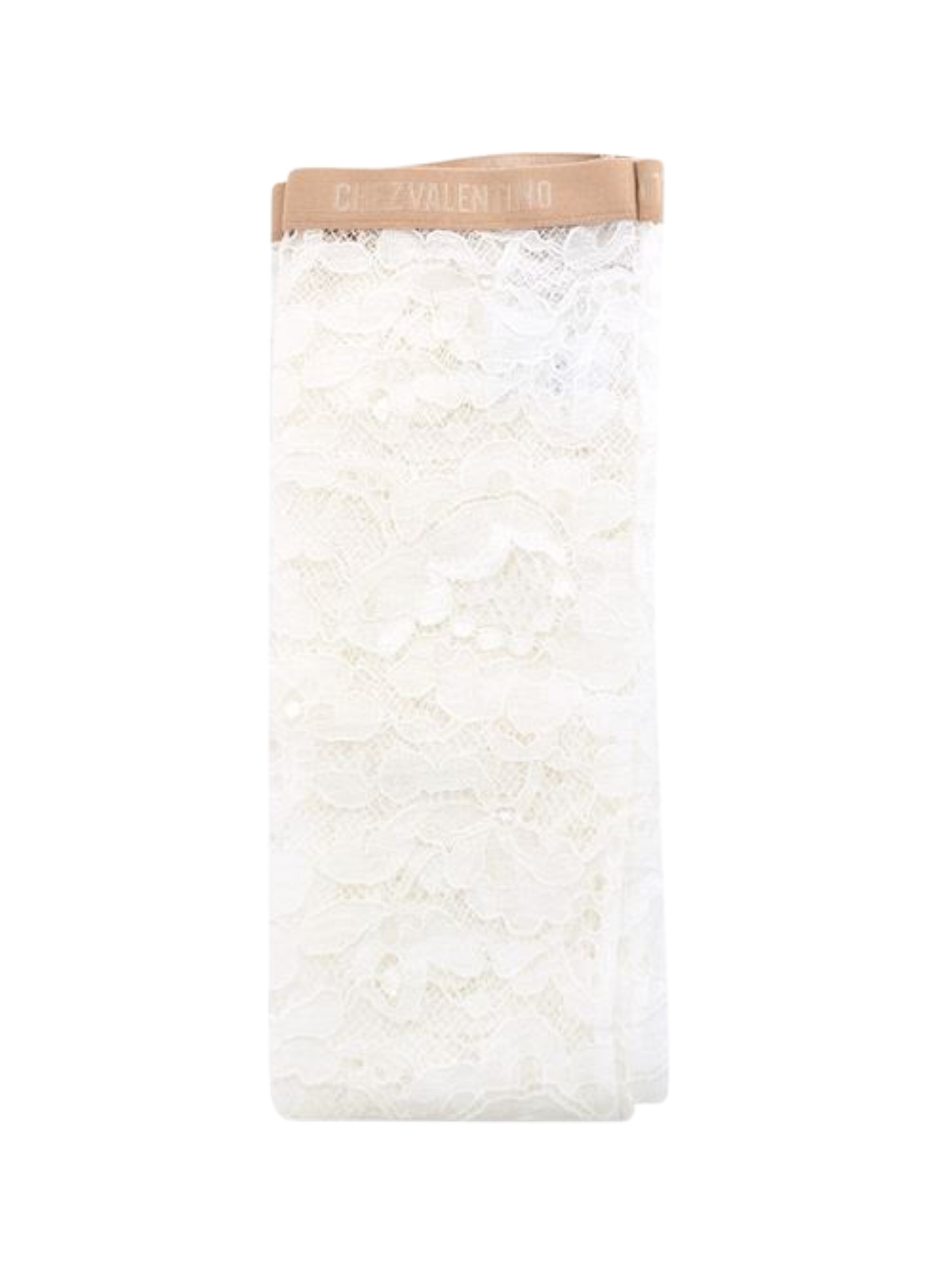 Valentino milk lace high socks