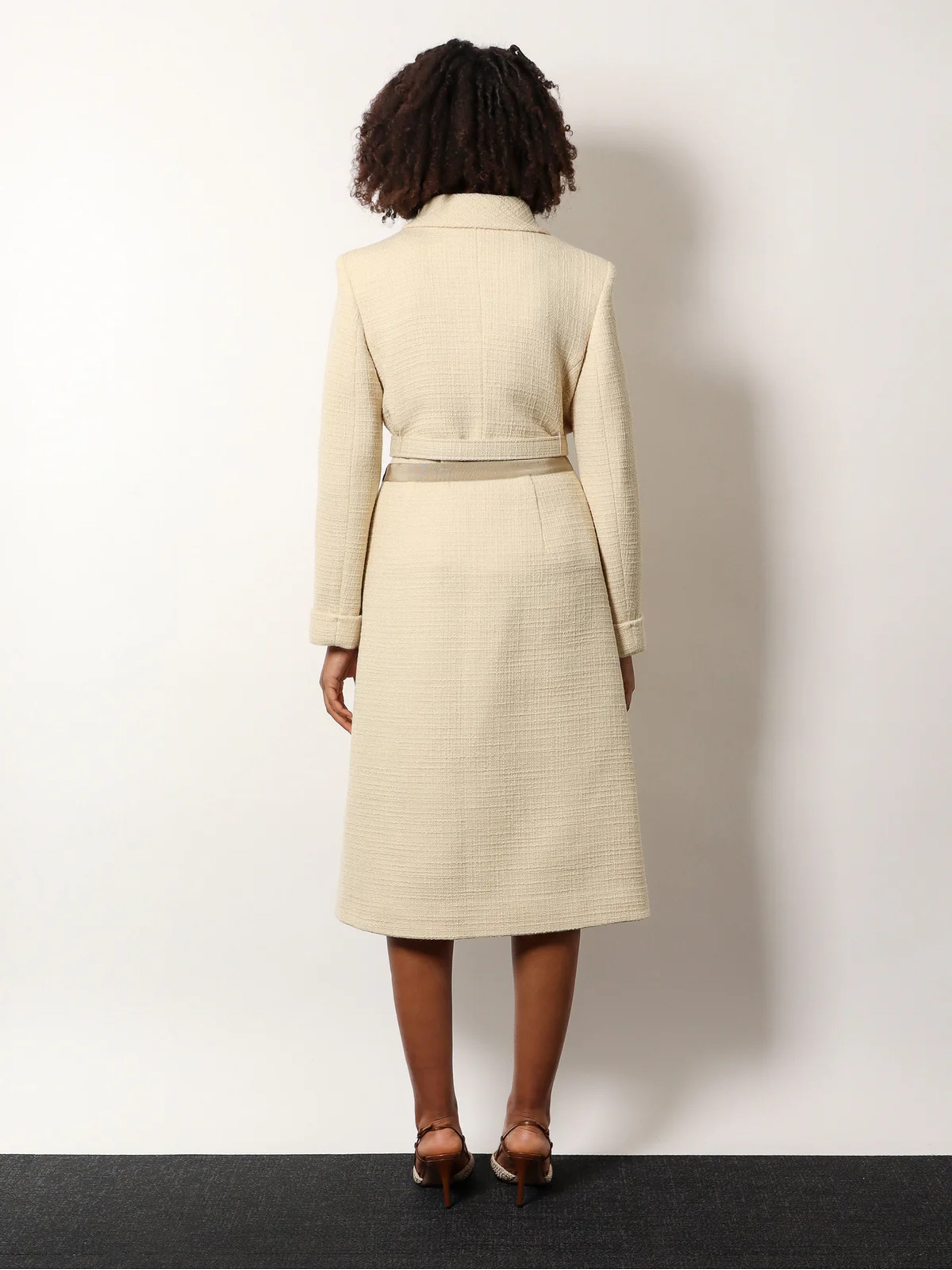 Valentino wool skirt with silk lining