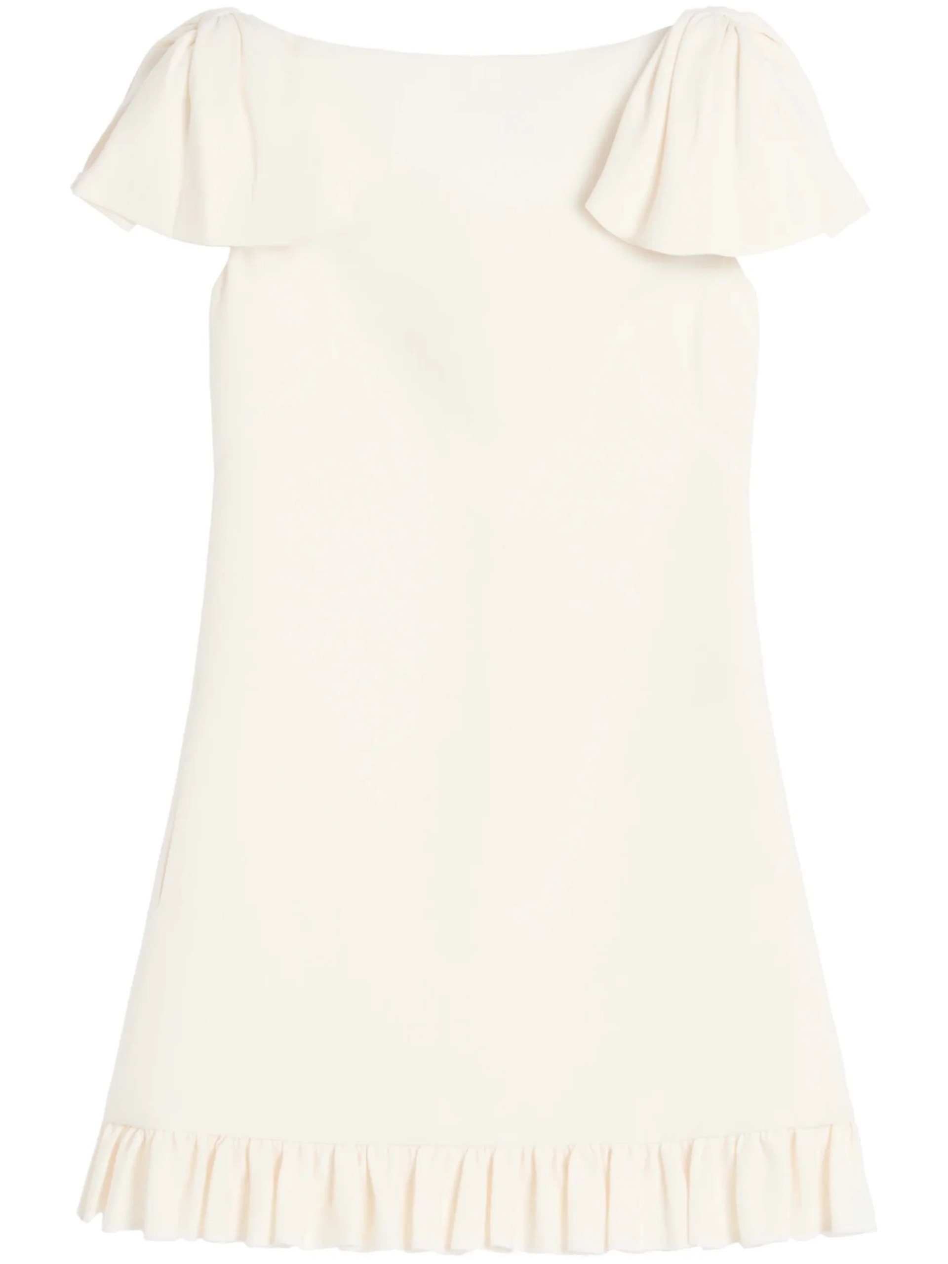 VALENTINO ROBE COURTE CREPE COUTURE