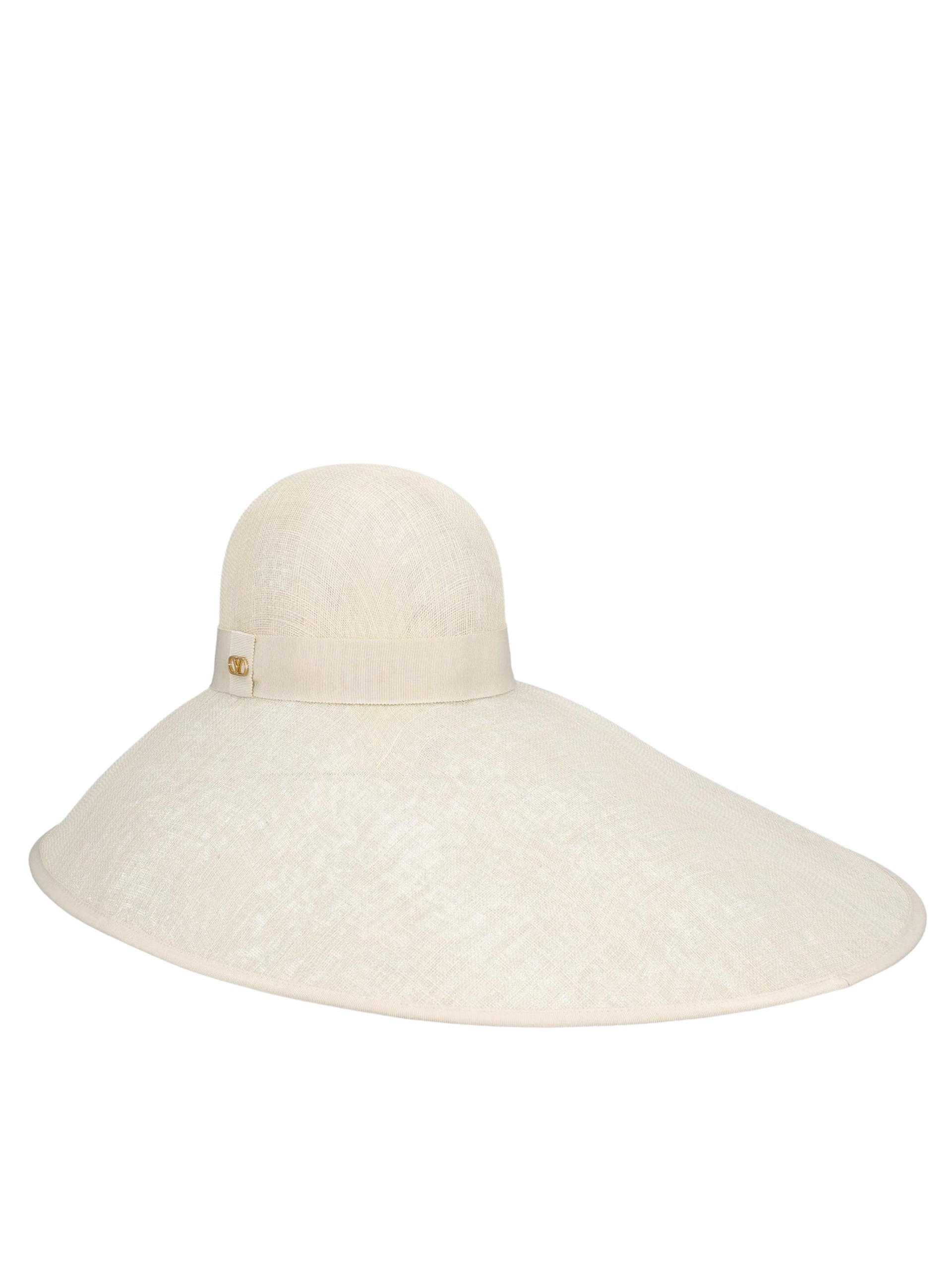 Valentino natural-colored wicker hat
