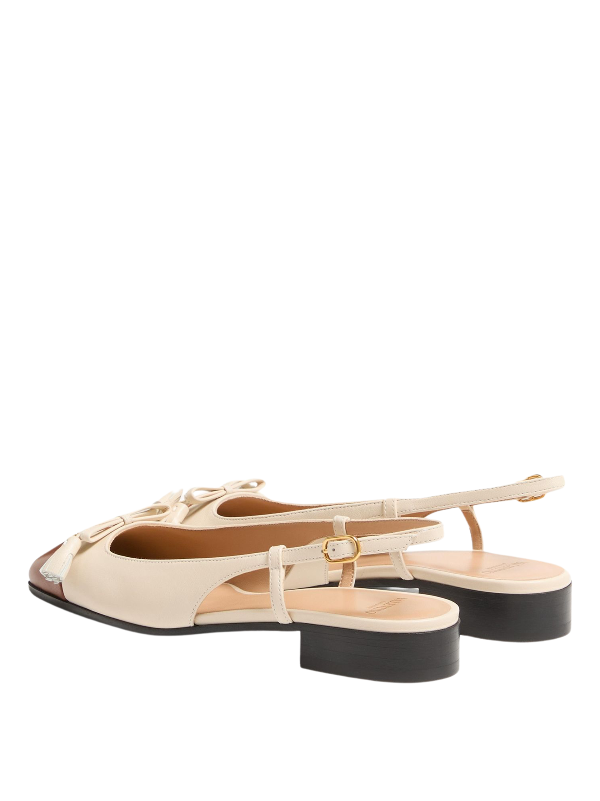 Valentino Garavani beige slingbacks