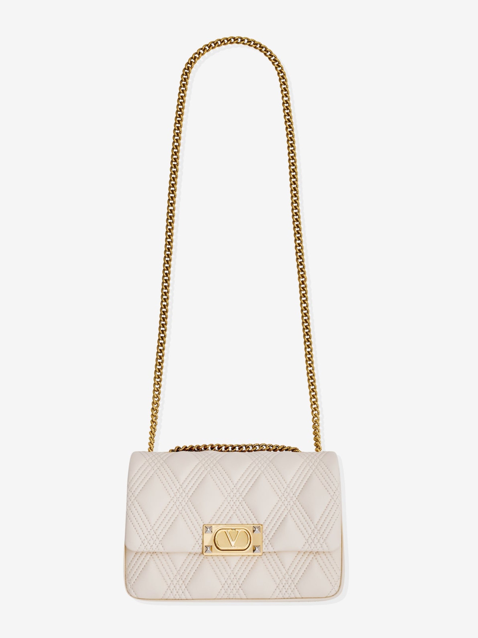 Valentino Garavani Quiltie 67 bag in beige