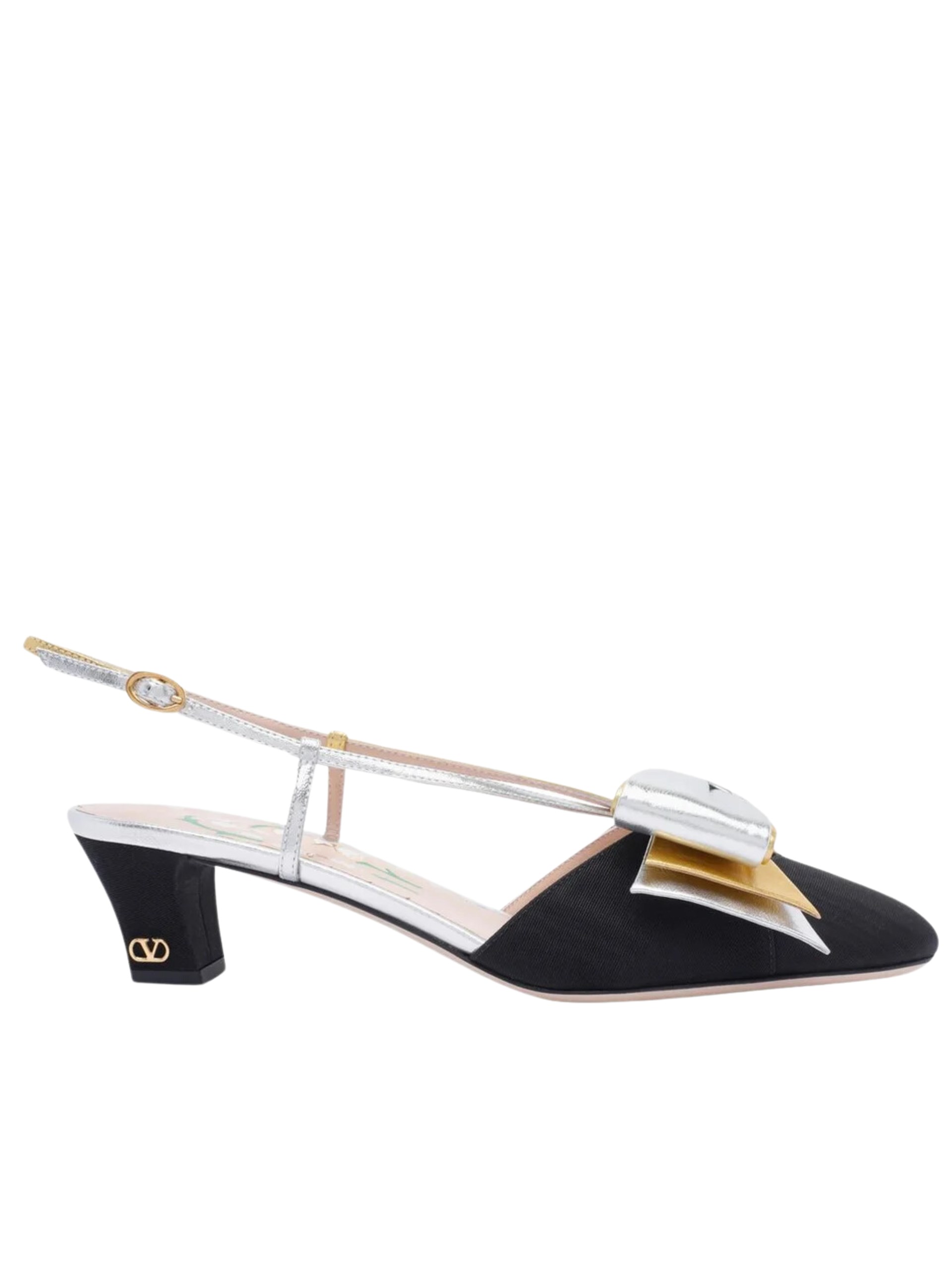 Valentino Garavani Bowow Crossover Strap Slingback Pumps