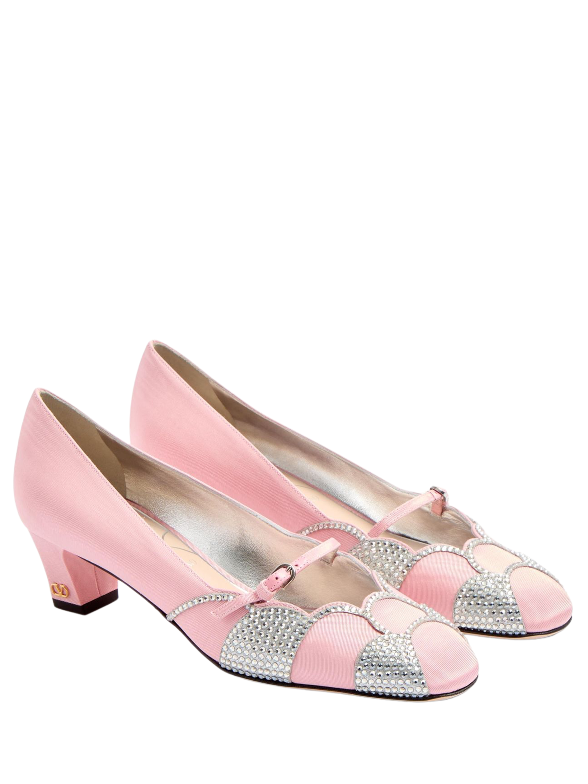 Valentino Garavani pink shoes with crystals