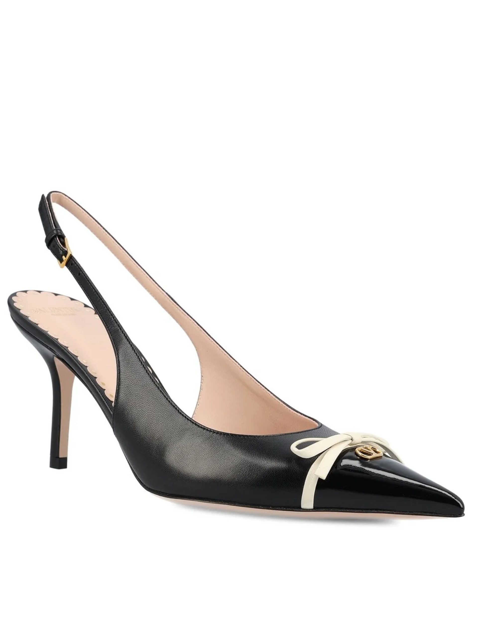 Valentino Bow Detailed Pointed Toe Pumps