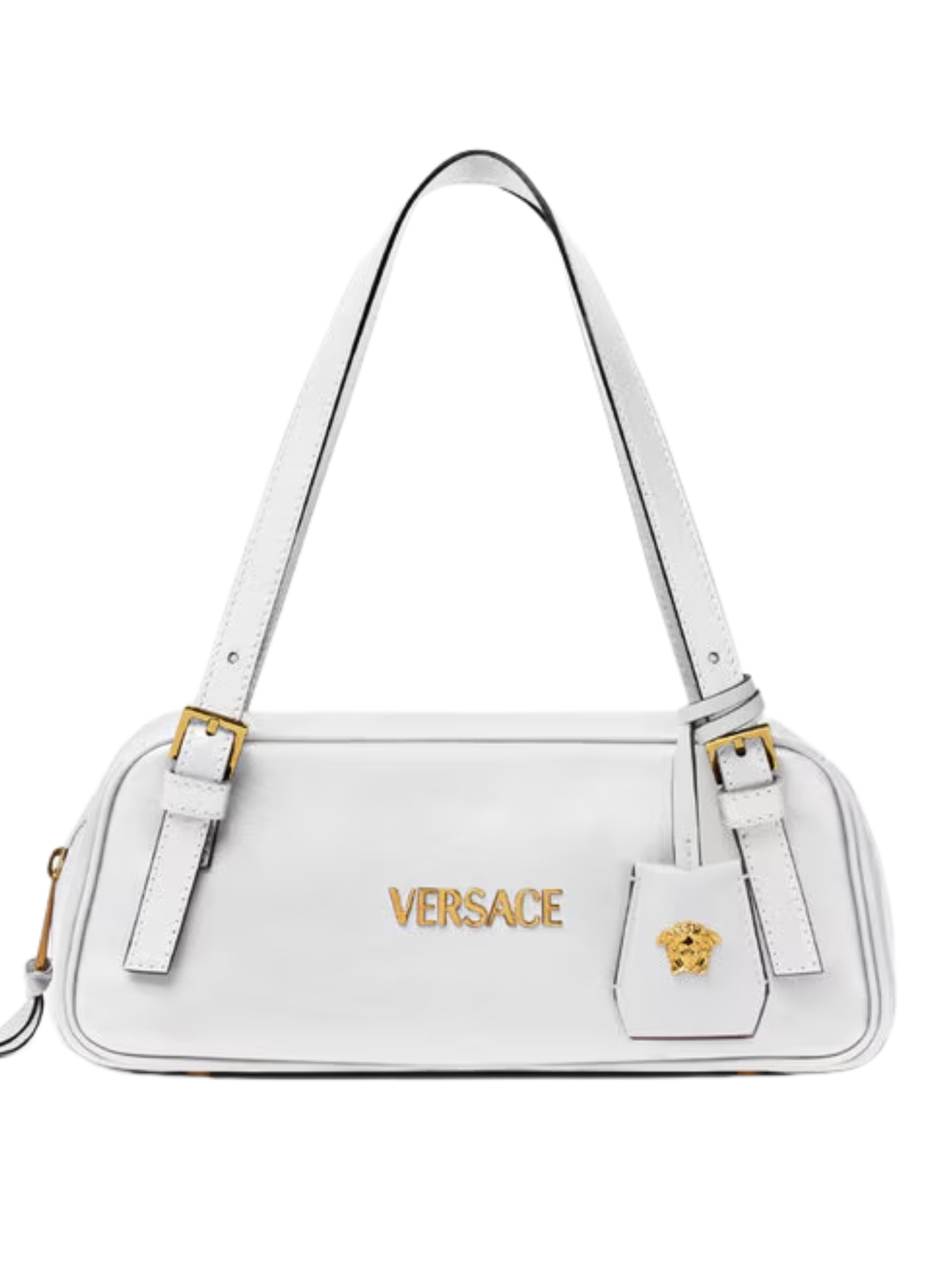 White Versace leather bag