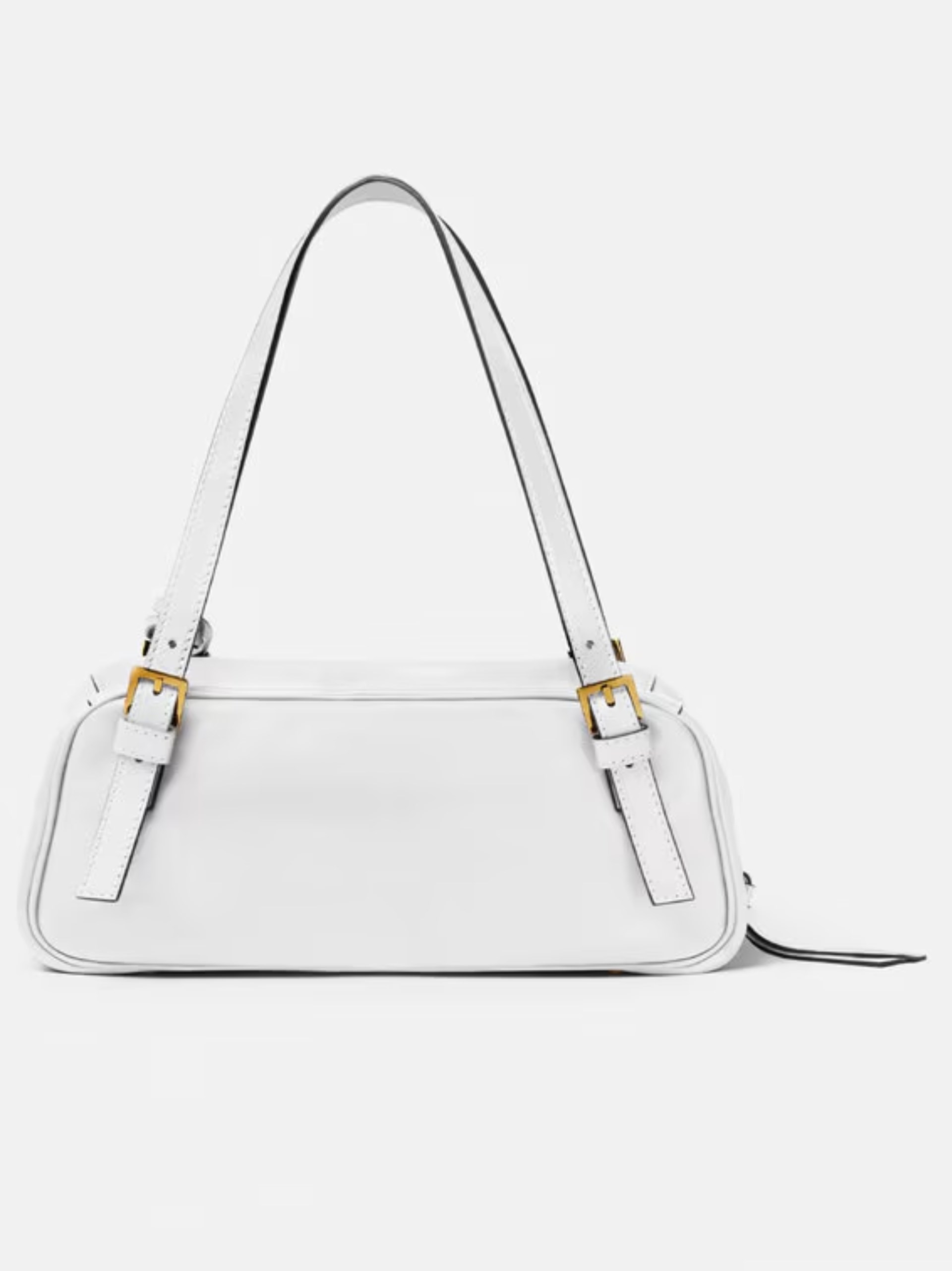White Versace leather bag