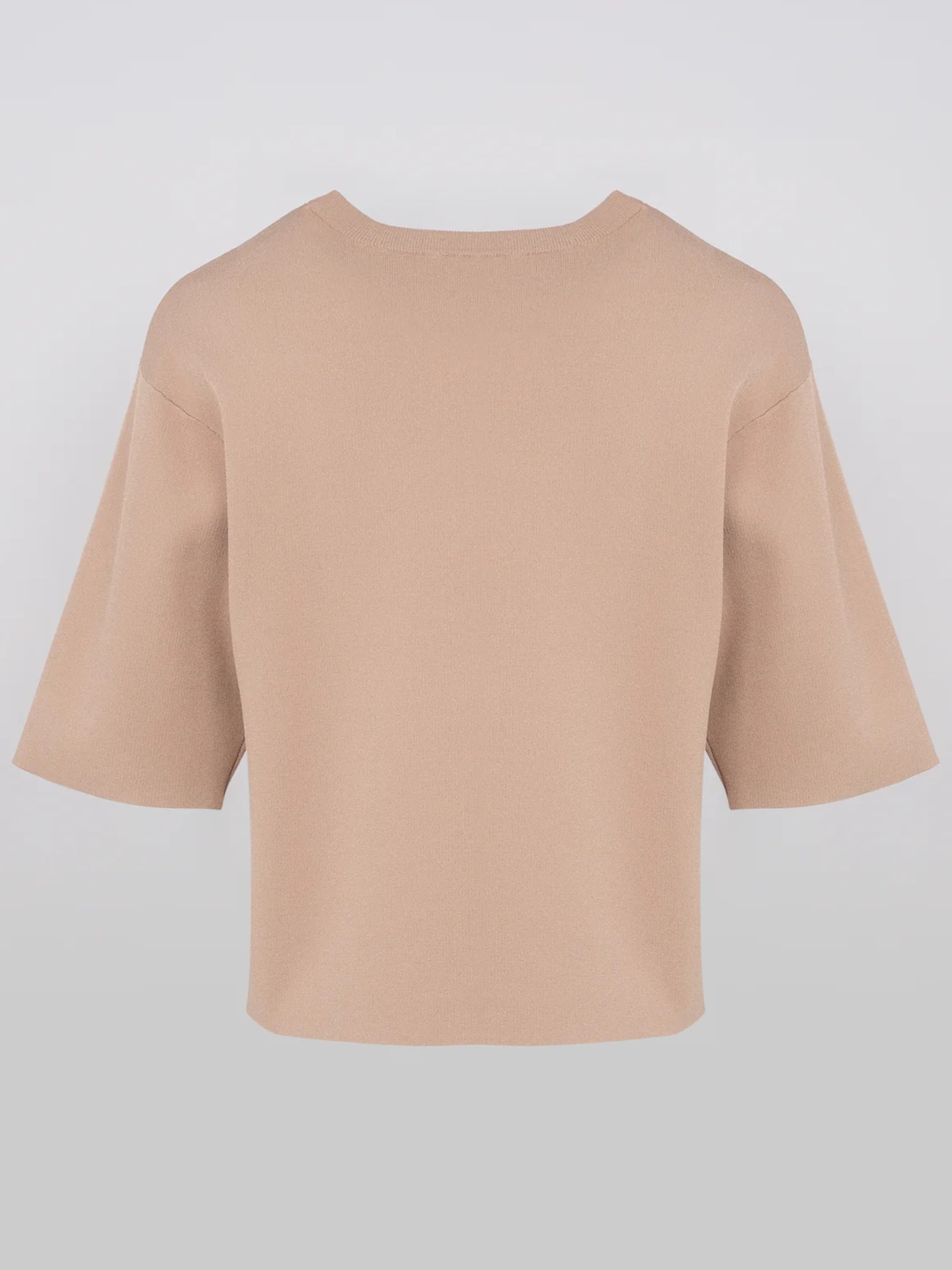 Yves Salomon beige viscose T-shirt
